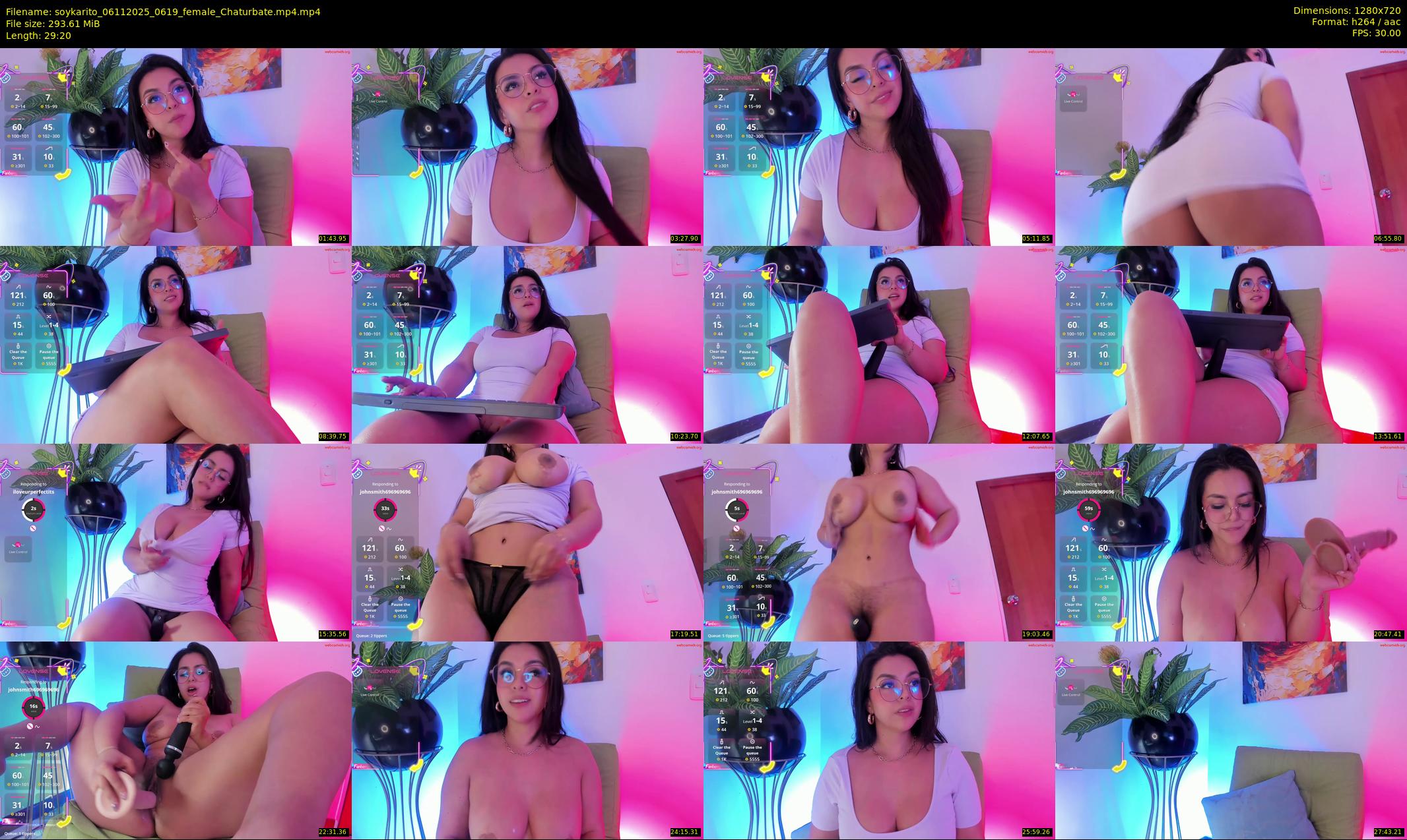 soykarito — 30 minute Chaturbate female cam show recording, 720p, Nov 6, 2025