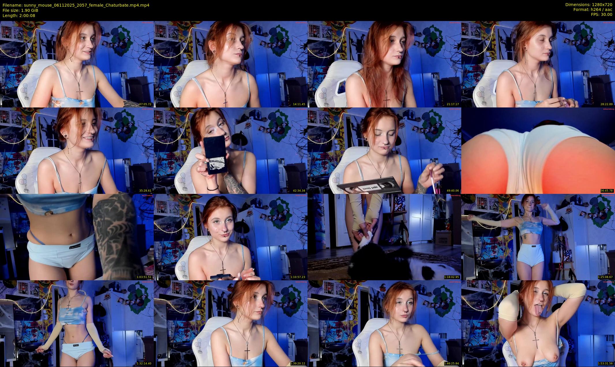 sunny_mouse — 121 minute Chaturbate female cam show recording, 720p, Nov 6, 2025