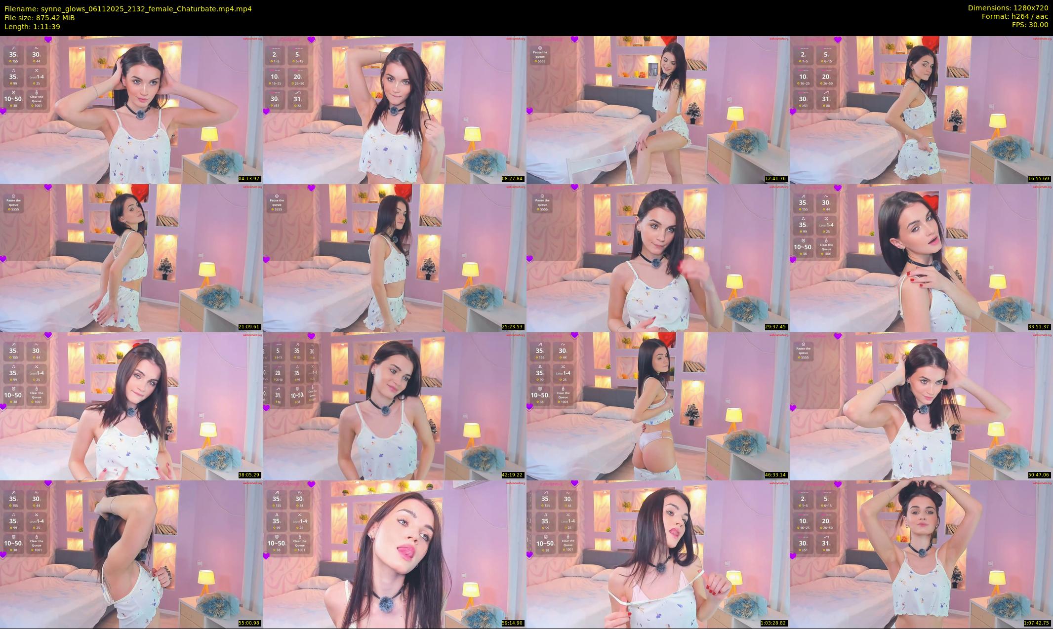 synne_glows — 72 minute Chaturbate female cam show recording, 720p, Nov 6, 2025