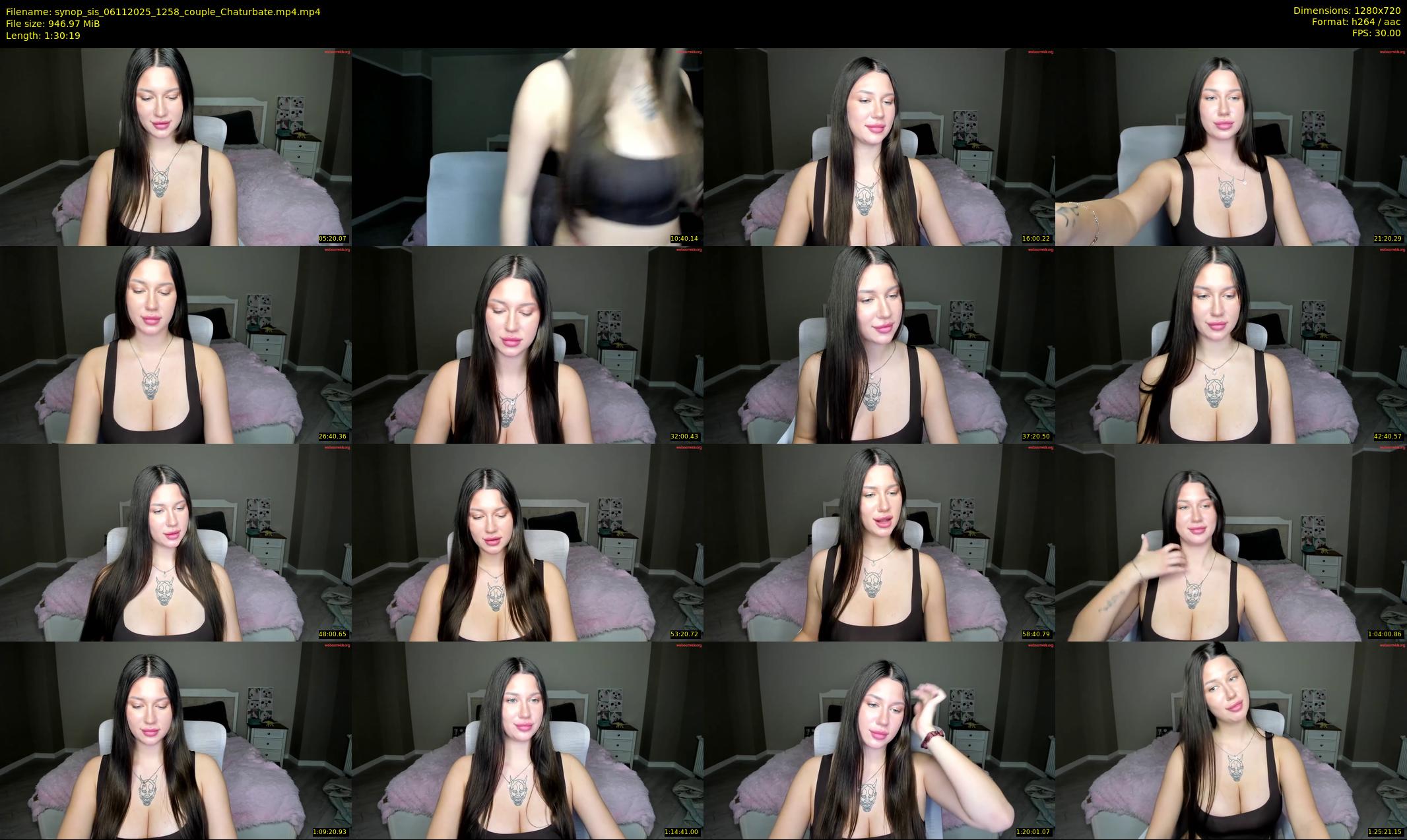 synop_sis — 91 minute Chaturbate couple cam show recording, 720p, Nov 6, 2025