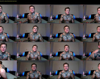 tatteddaddy9000 — 22 minute Chaturbate male cam show recording, 720p, Nov 7, 2025