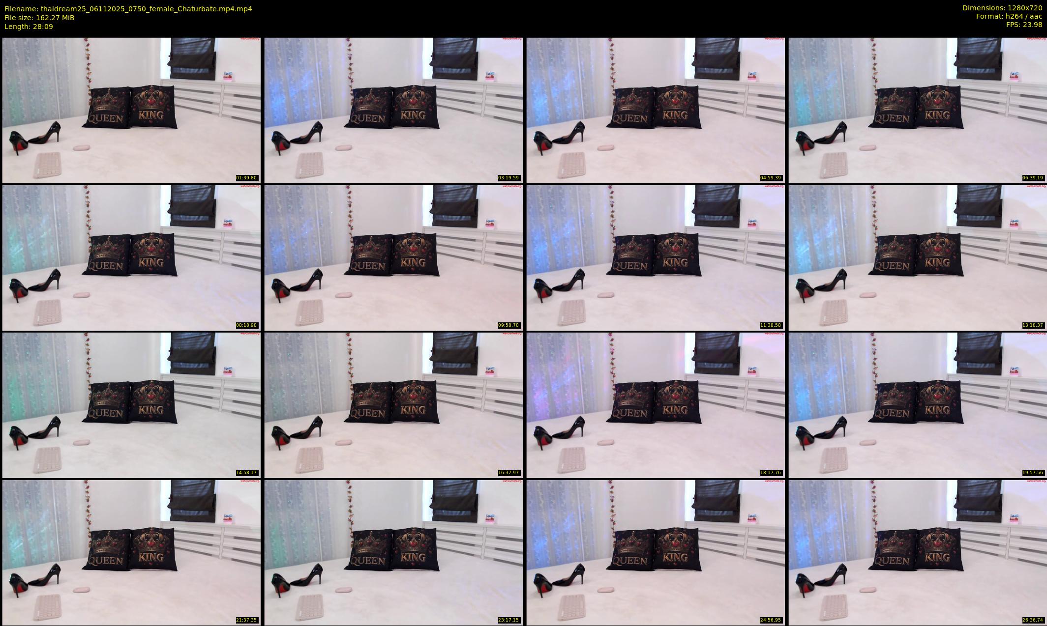 thaidream25 — 29 minute Chaturbate female cam show recording, 720p, Nov 6, 2025