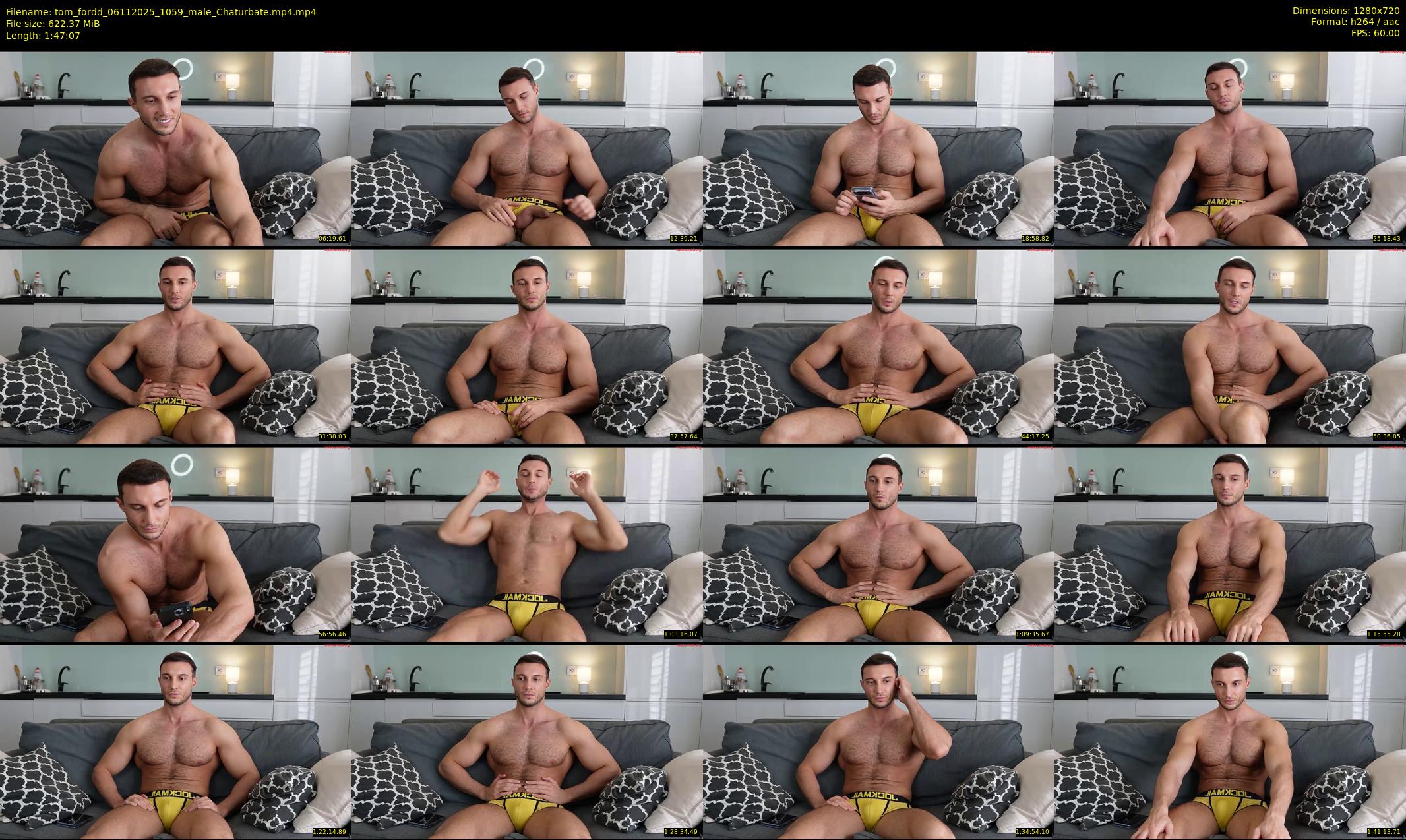 tom_fordd — 108 minute Chaturbate male cam show recording, 720p, Nov 6, 2025