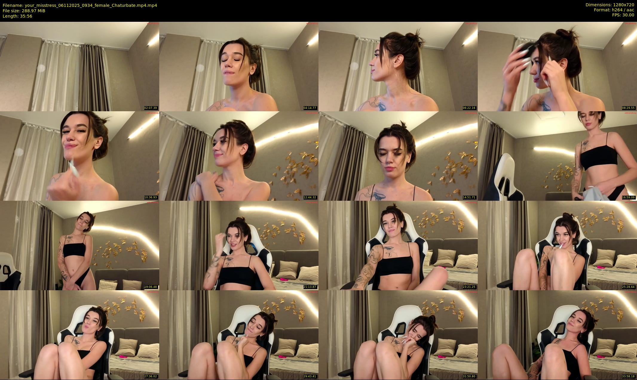 your_misstress — 36 minute Chaturbate female cam show recording, 720p, Nov 6, 2025