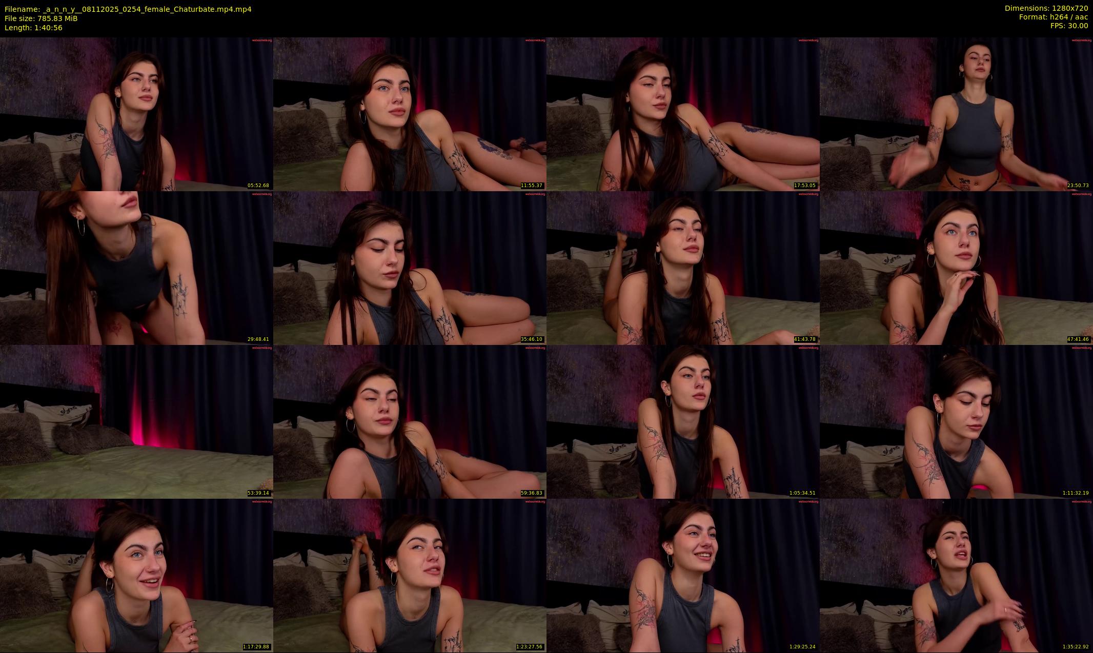 _a_n_n_y_ — 101 minute Chaturbate female cam show recording, 720p, Nov 8, 2025