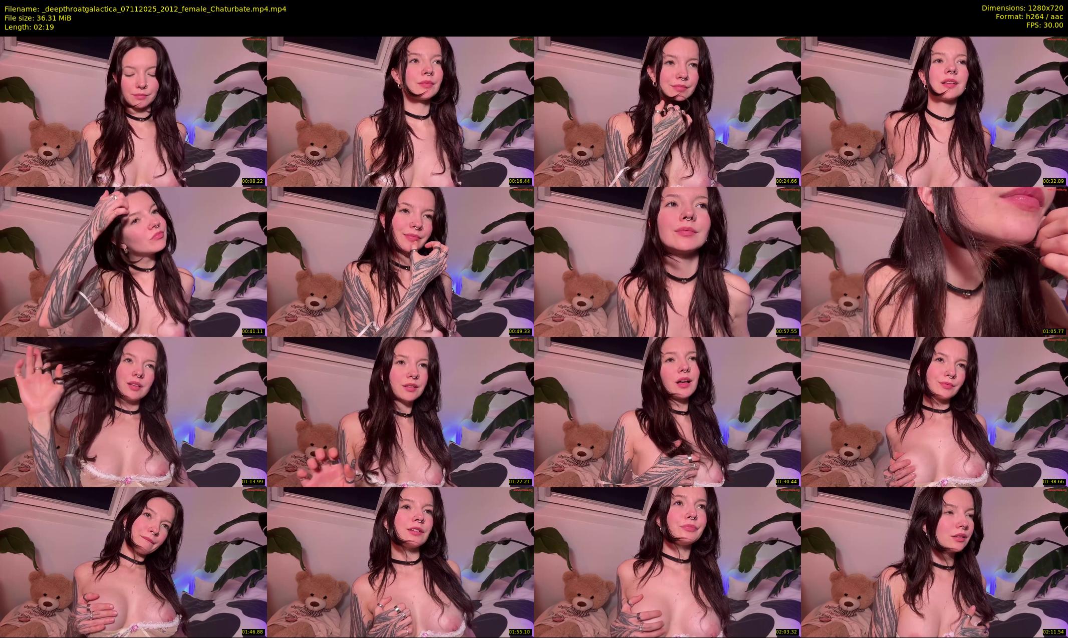 _deepthroatgalactica — 3 minute Chaturbate couple cam show recording, 720p, Nov 7, 2025
