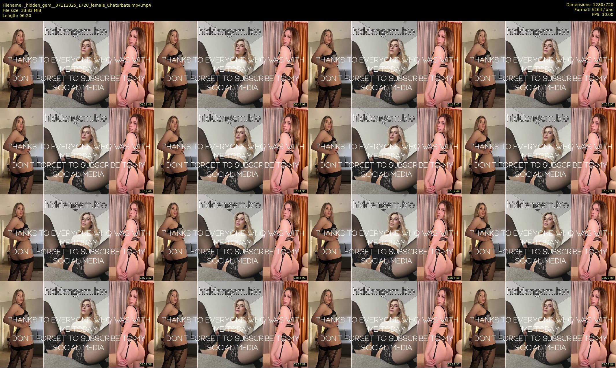 _hidden_gem_ — 7 minute Chaturbate female cam show recording, 720p, Nov 7, 2025