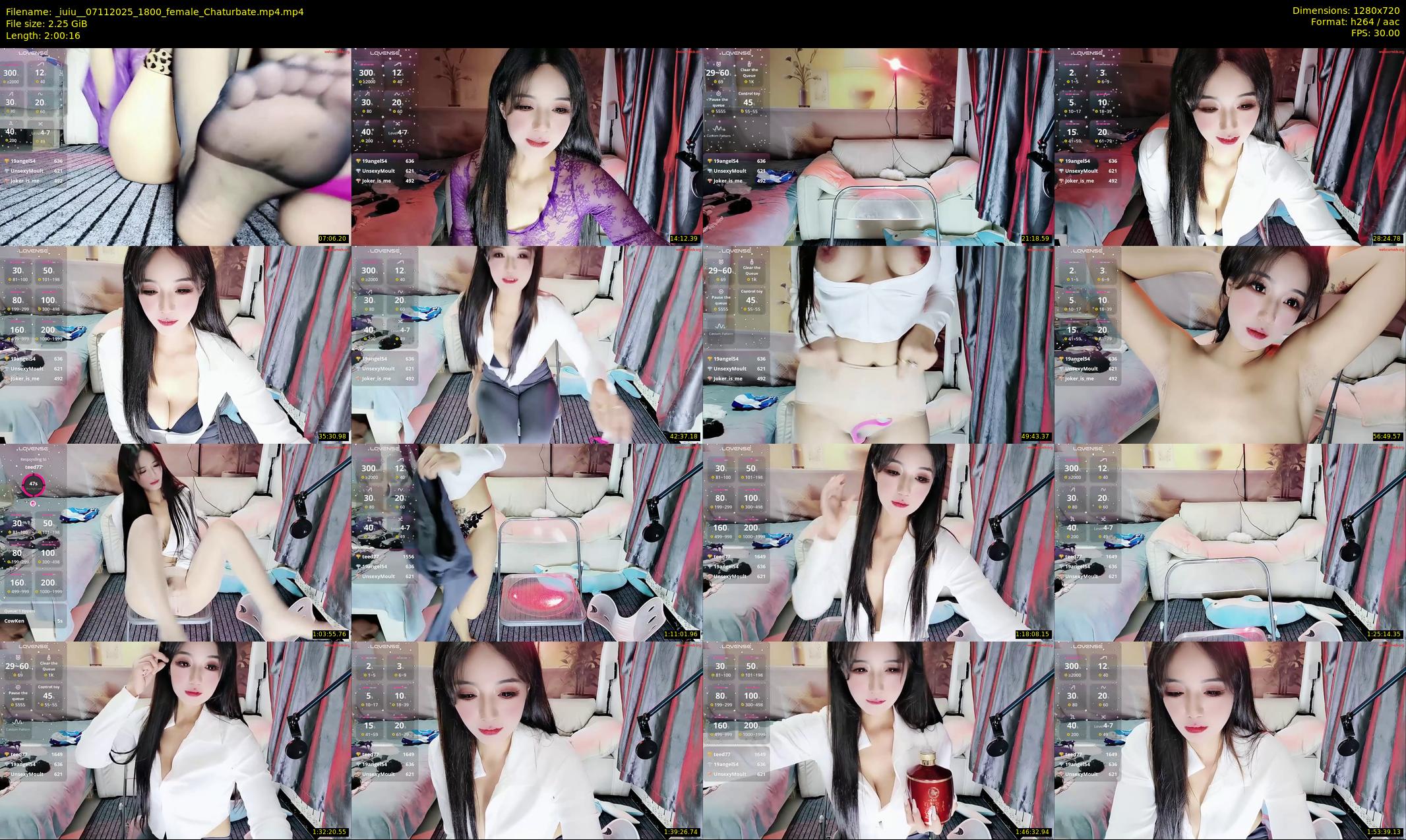 _iuiu_ — 121 minute Chaturbate female cam show recording, 720p, Nov 7, 2025