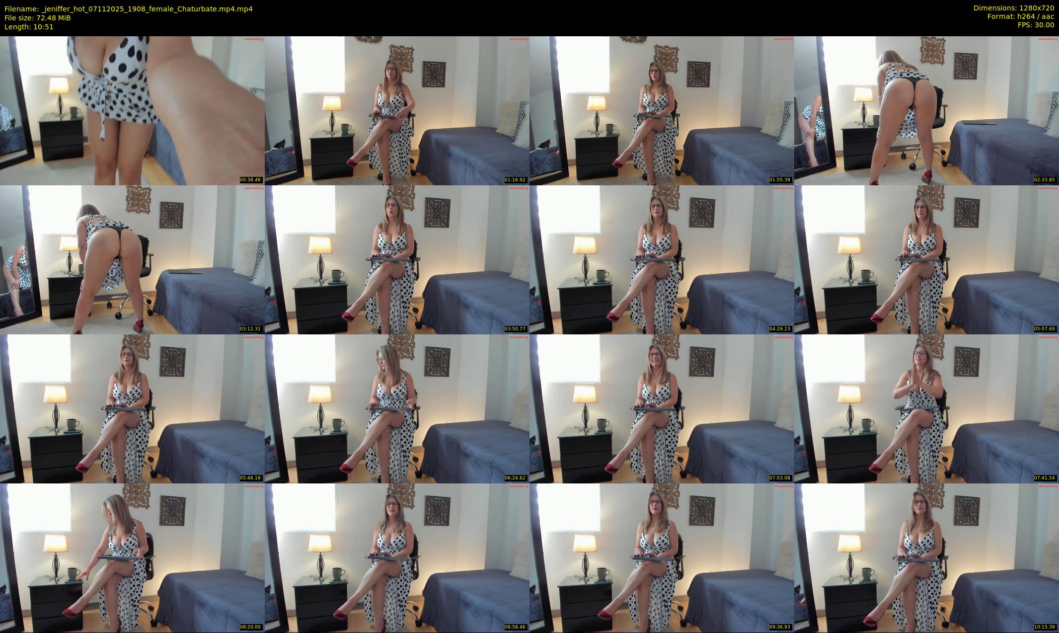 _jeniffer_hot — 11 minute Chaturbate female cam show recording, 720p, Nov 7, 2025