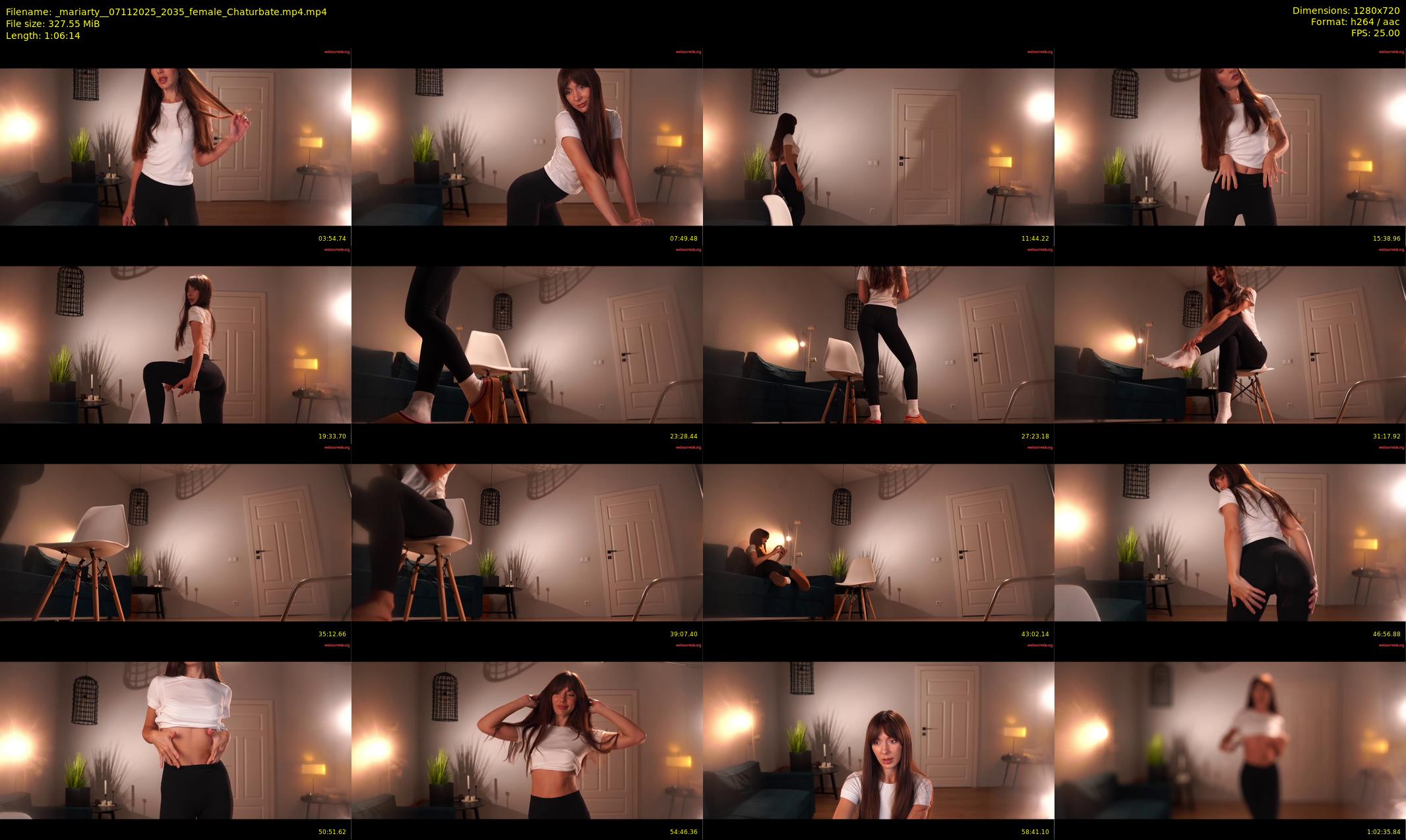 _mariarty_ — 67 minute Chaturbate female cam show recording, 720p, Nov 7, 2025