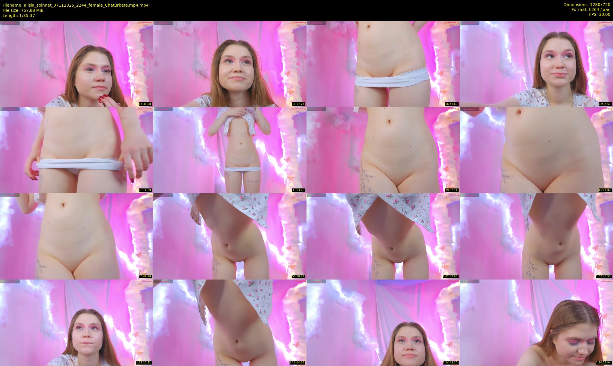 alisia_spinnet — 96 minute Chaturbate female cam show recording, 720p, Nov 7, 2025