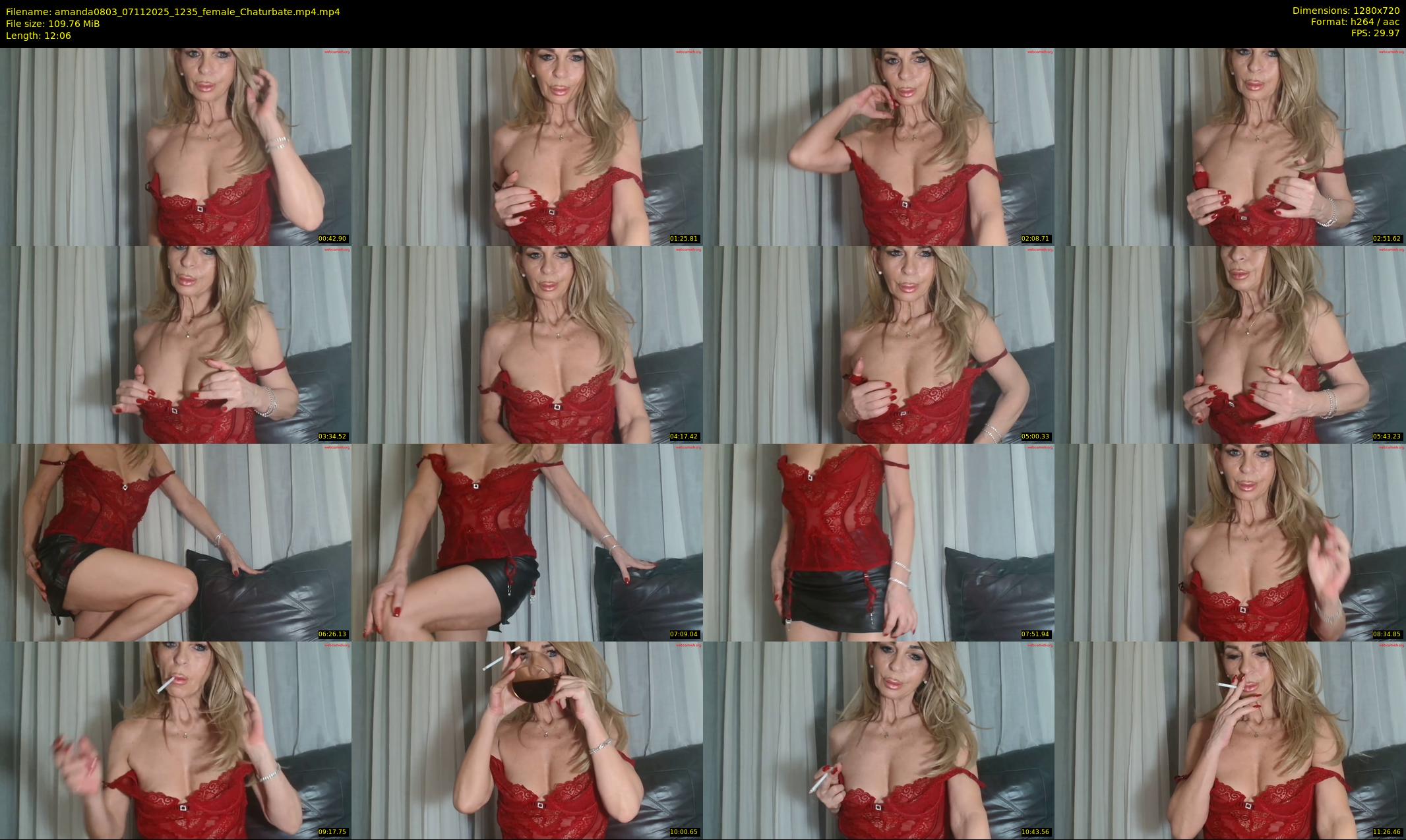 amanda0803 — 13 minute Chaturbate female cam show recording, 720p, Nov 7, 2025
