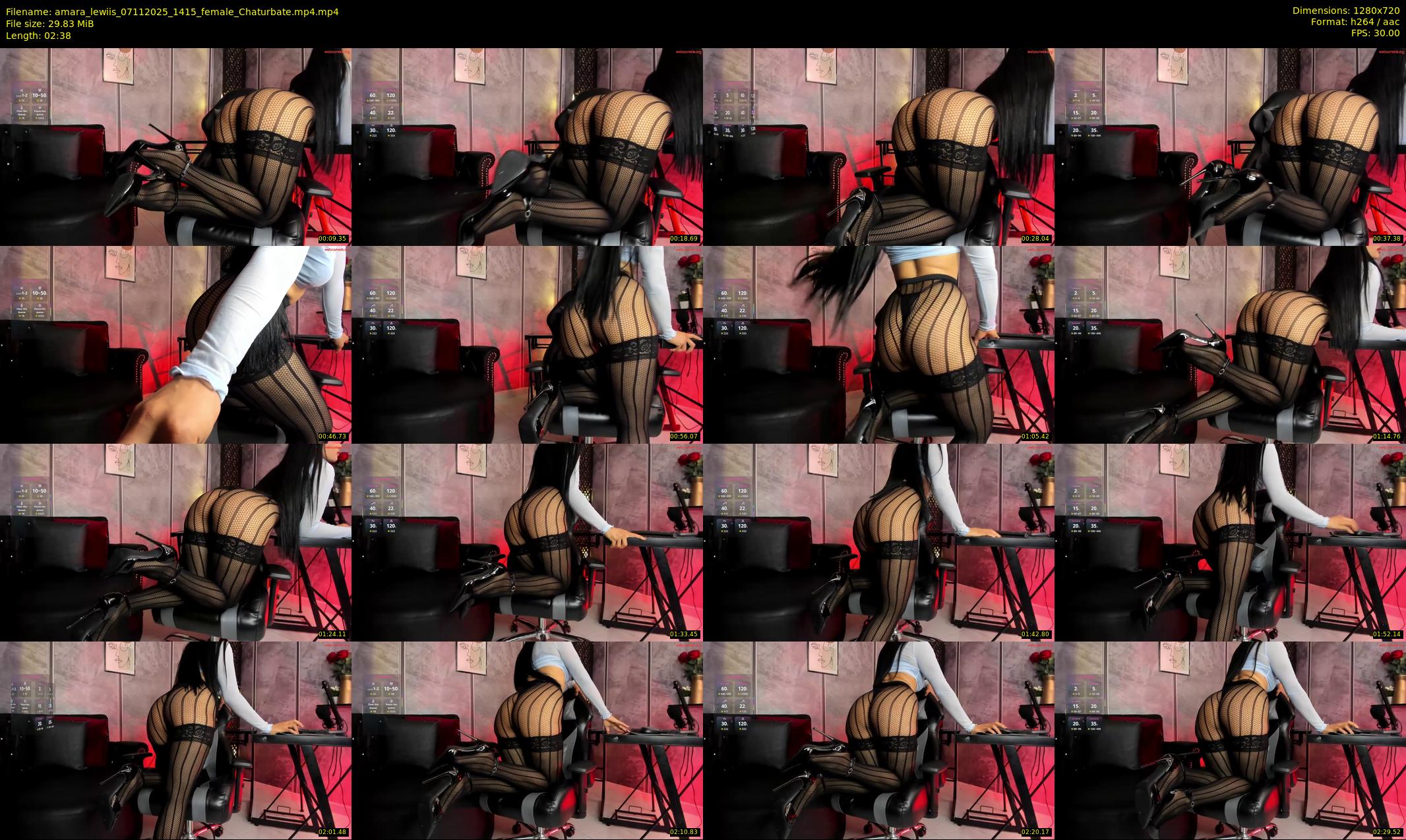 amara_lewiis — 3 minute Chaturbate female cam show recording, 720p, Nov 7, 2025