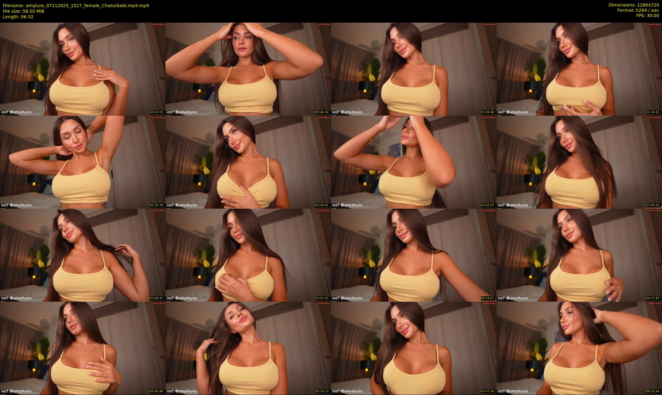 amylure — 7 minute Chaturbate female cam show recording, 720p, Nov 7, 2025