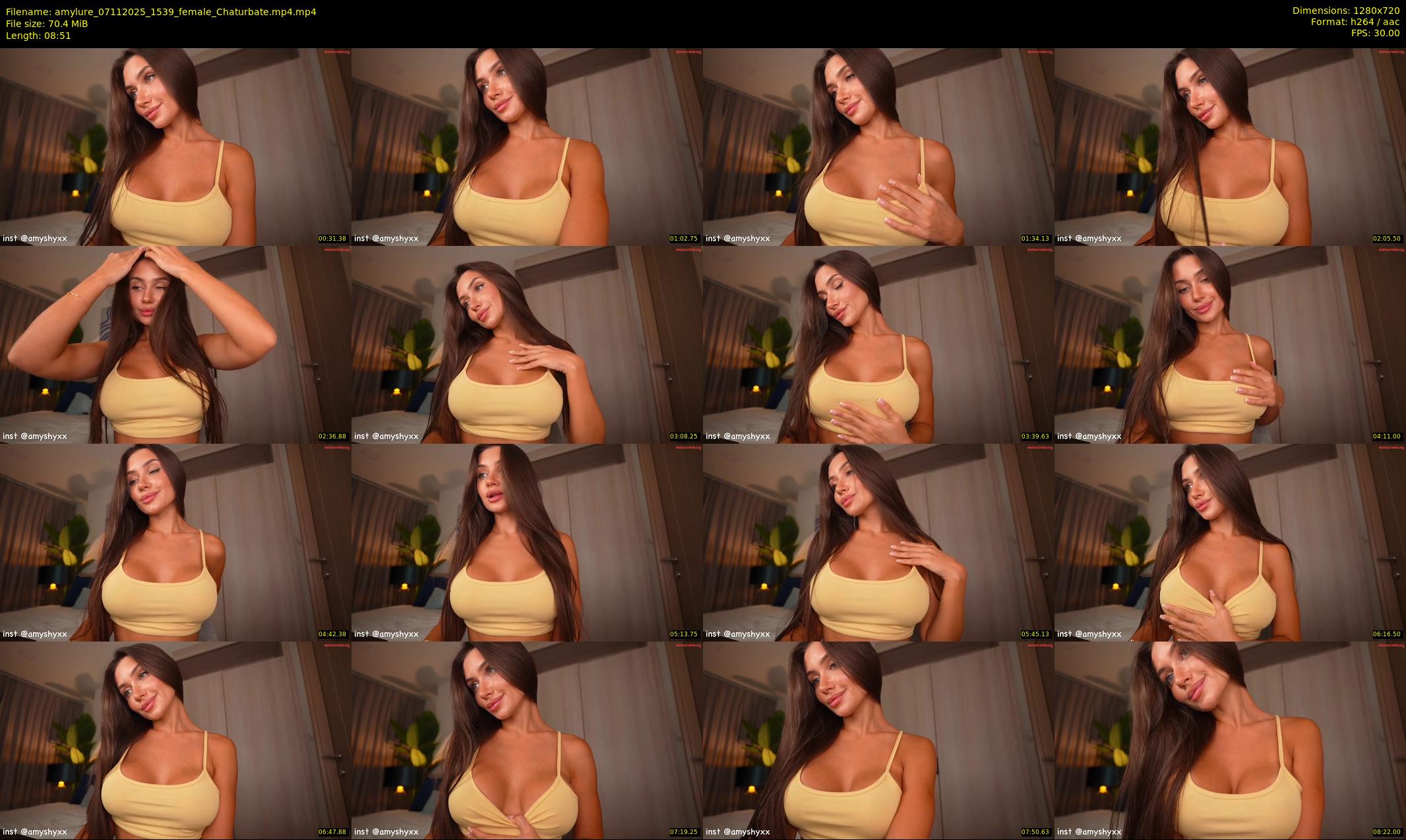 amylure — 9 minute Chaturbate female cam show recording, 720p, Nov 7, 2025
