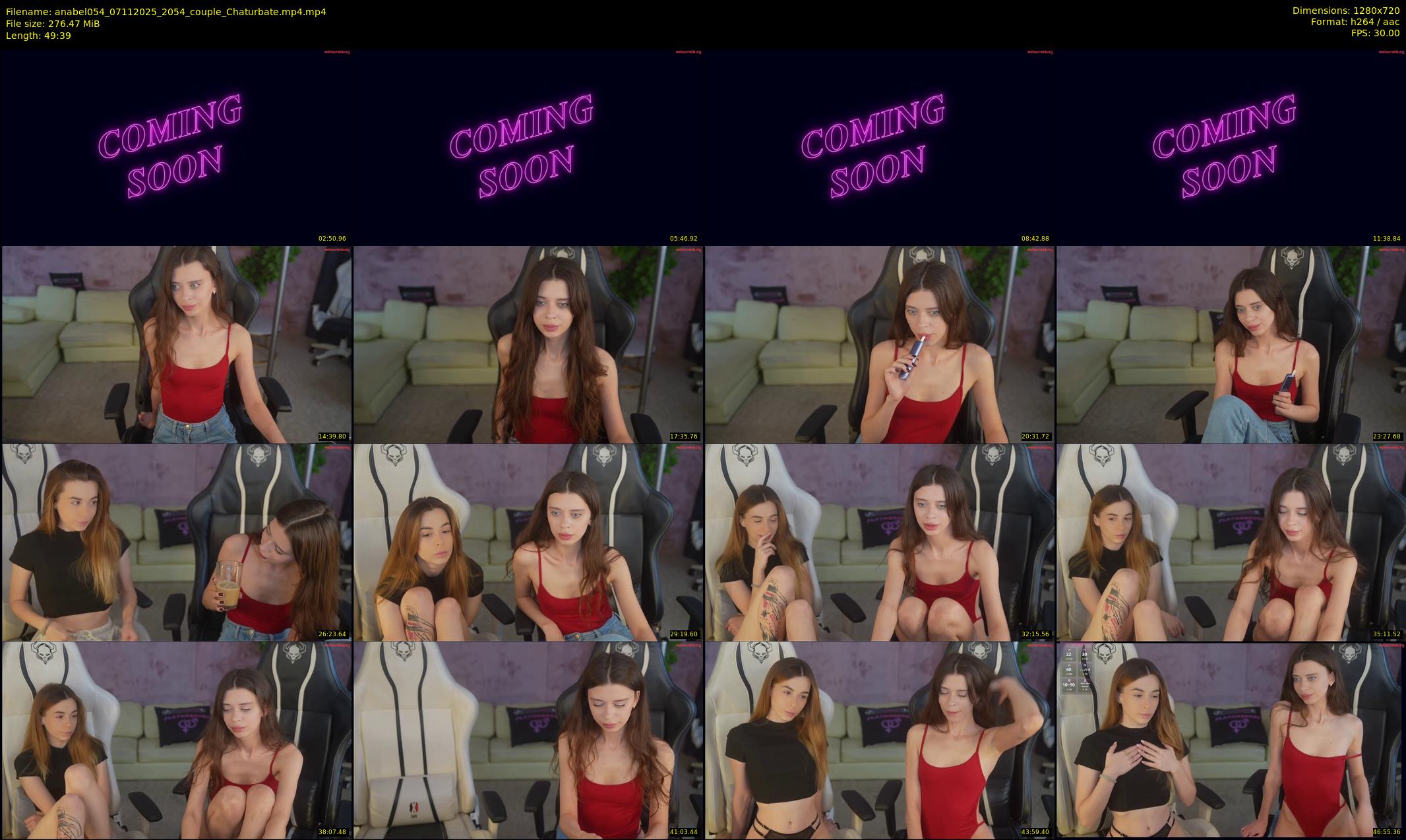 anabel054 — 50 minute Chaturbate female cam show recording, 720p, Nov 7, 2025