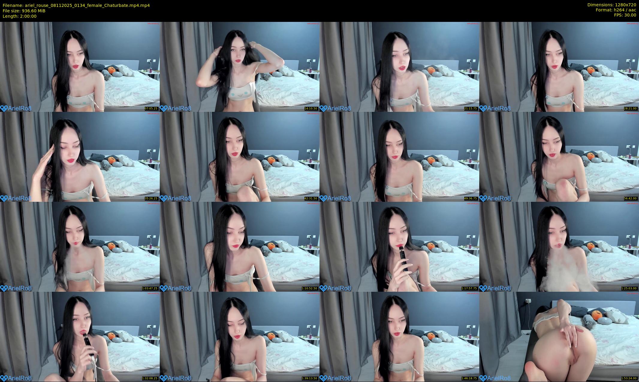 ariel_rouse — 120 minute Chaturbate female cam show recording, 720p, Nov 8, 2025