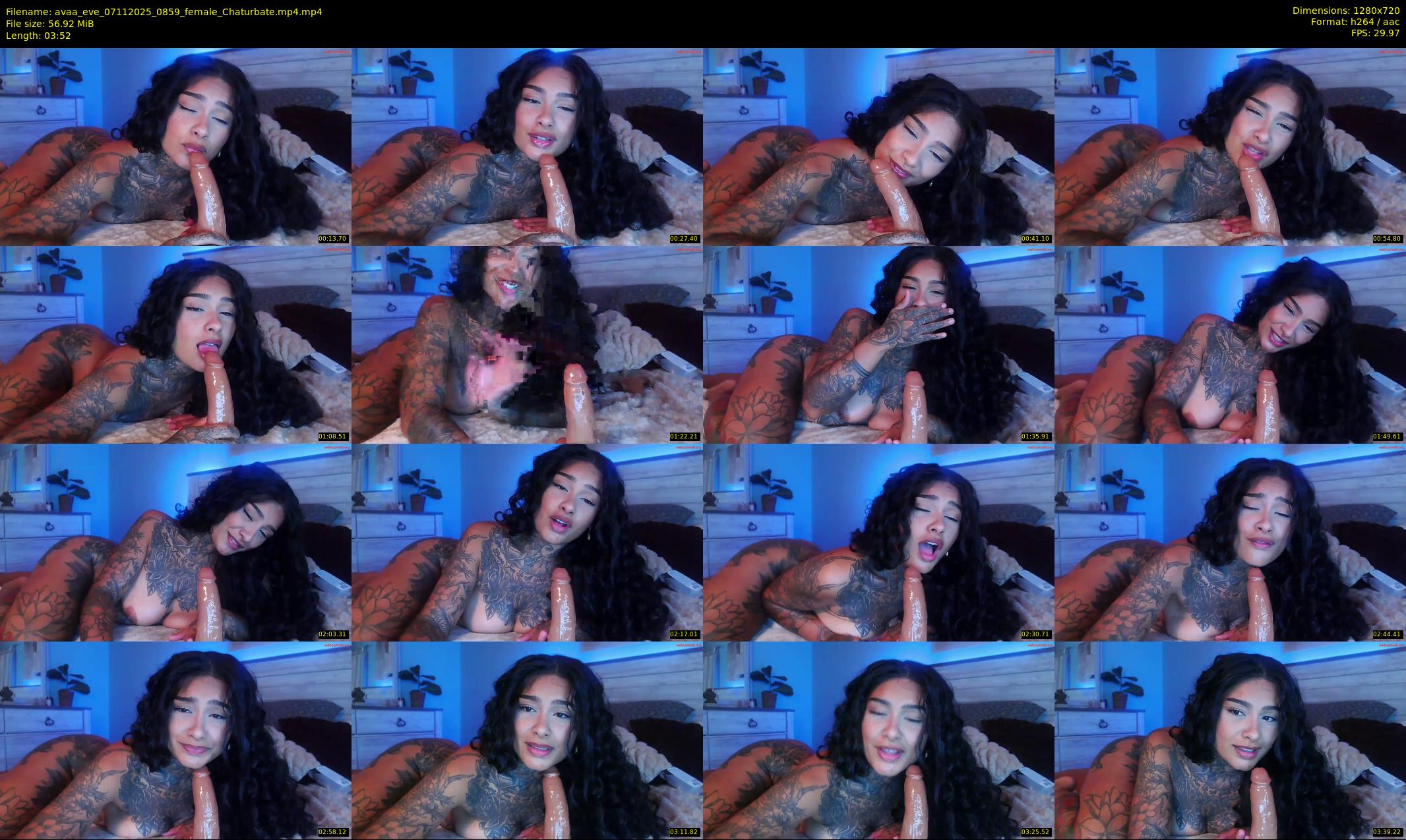 avaa_eve — 4 minute Chaturbate female cam show recording, 720p, Nov 7, 2025