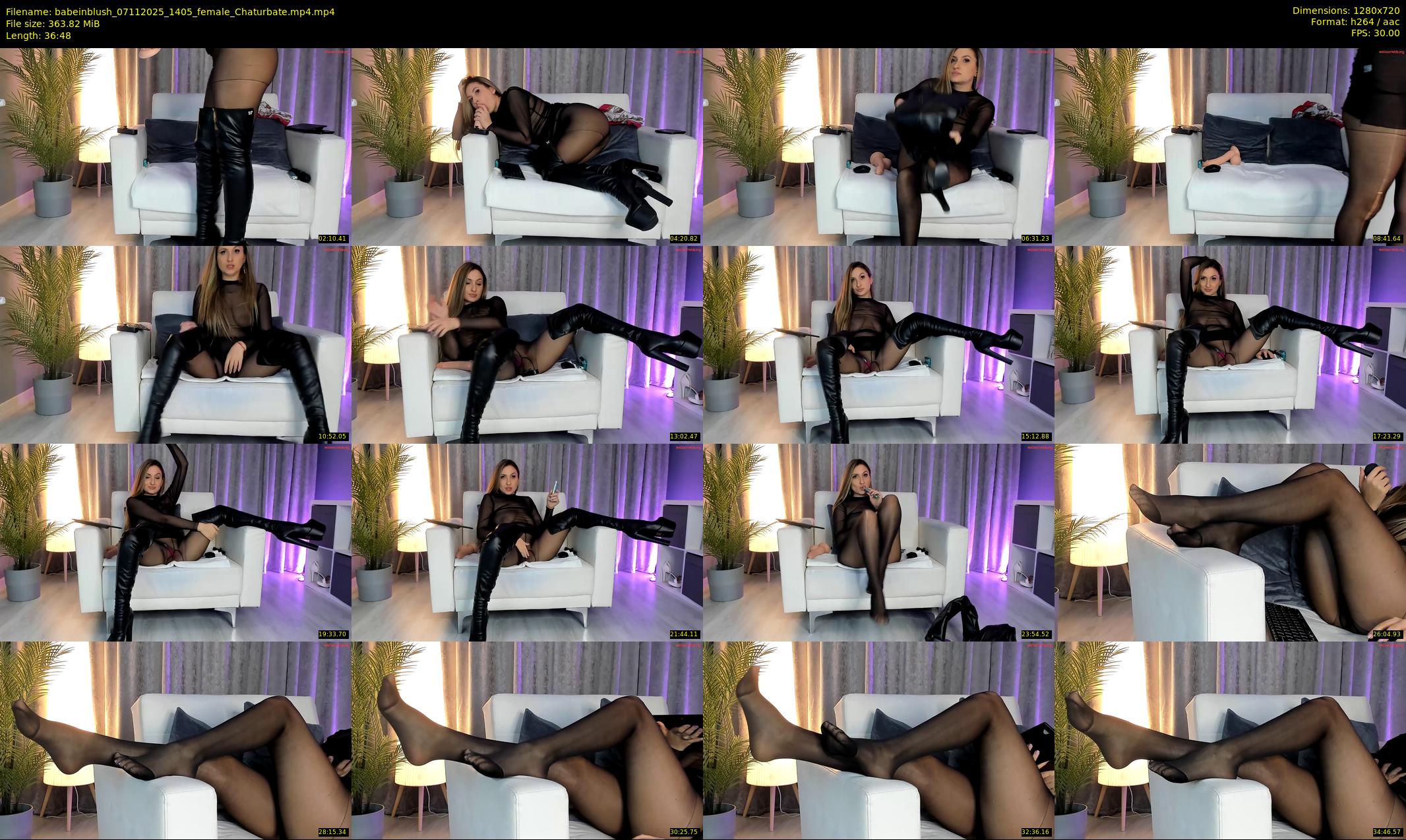 babeinblush — 37 minute Chaturbate female cam show recording, 720p, Nov 7, 2025