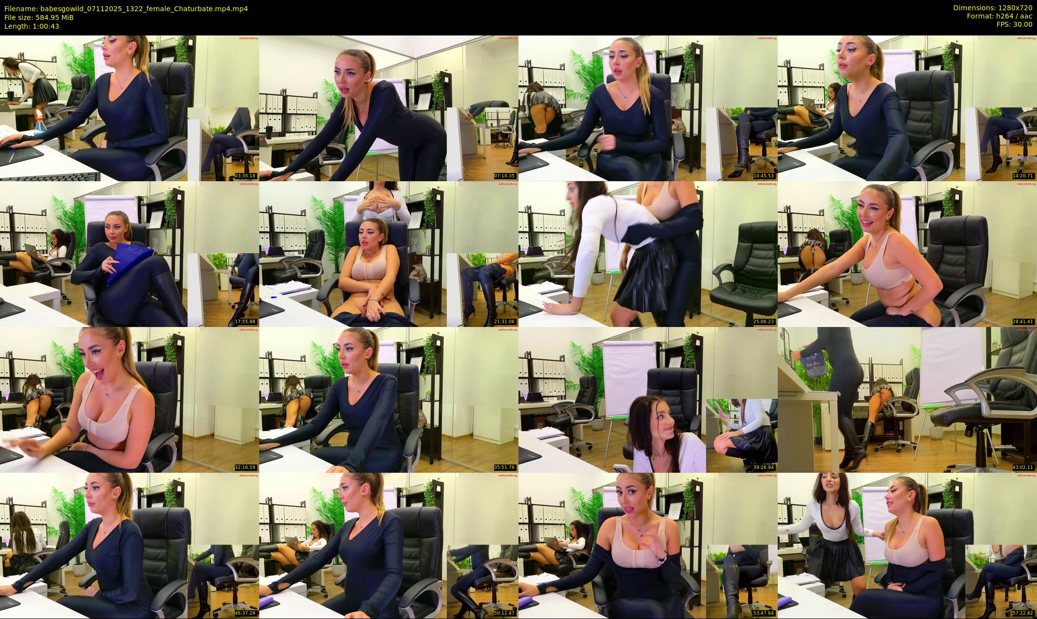 babesgowild — 61 minute Chaturbate couple cam show recording, 720p, Nov 7, 2025