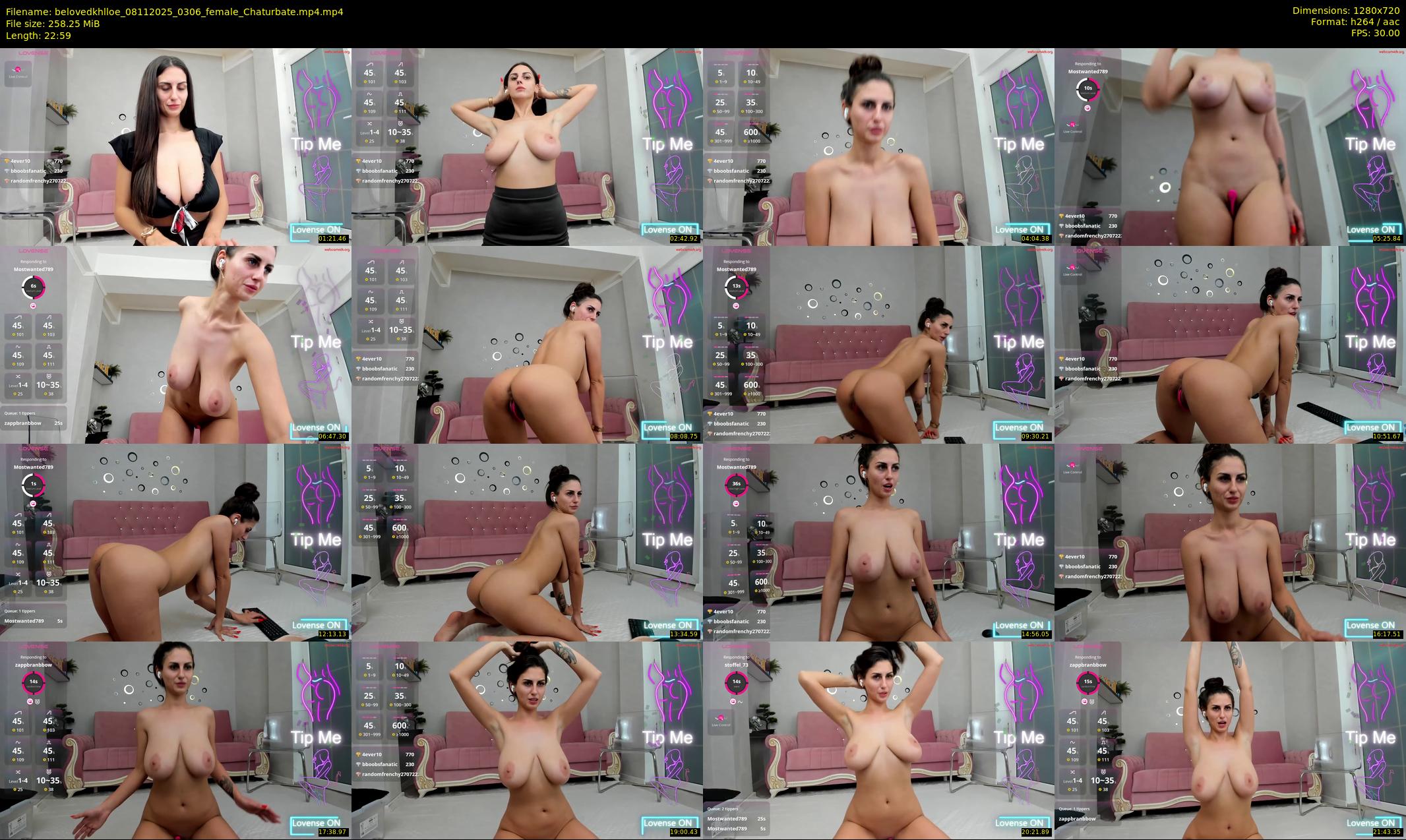 belovedkhlloe — 23 minute Chaturbate female cam show recording, 720p, Nov 8, 2025