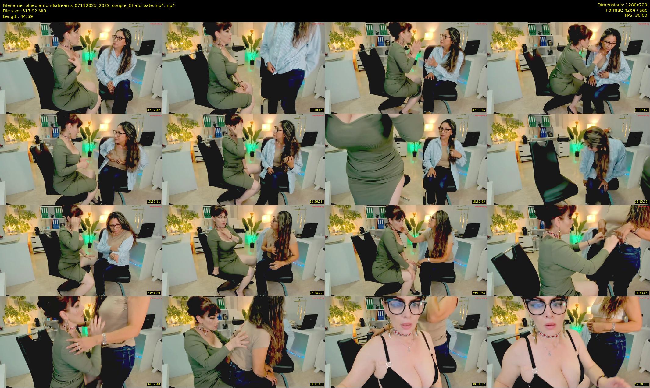 bluediamondsdreams — 45 minute Chaturbate couple cam show recording, 720p, Nov 7, 2025