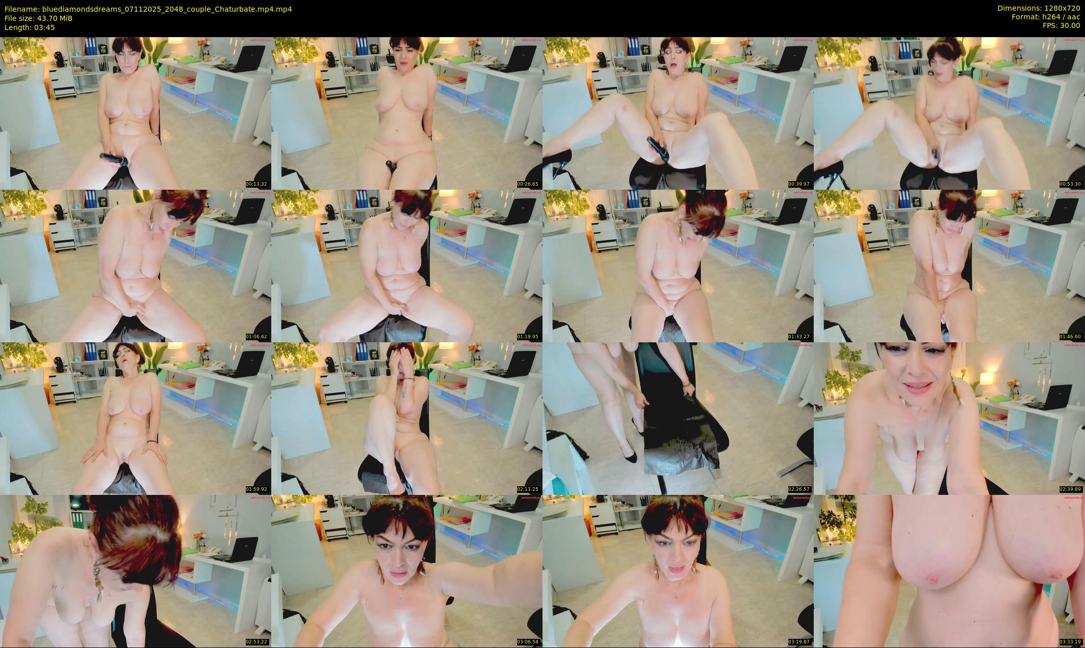 bluediamondsdreams — 4 minute Chaturbate couple cam show recording, 720p, Nov 7, 2025