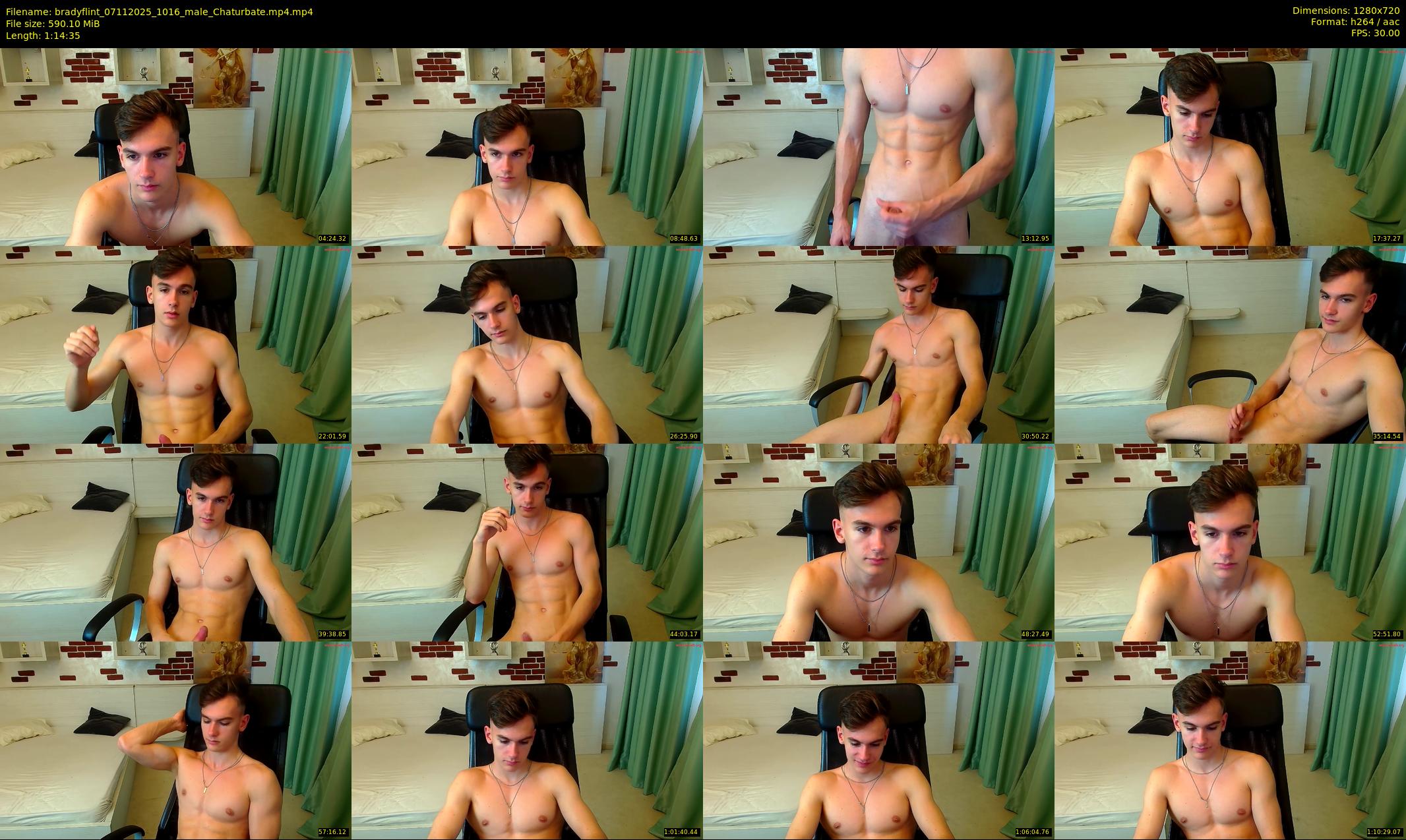 bradyflint — 75 minute Chaturbate male cam show recording, 720p, Nov 7, 2025