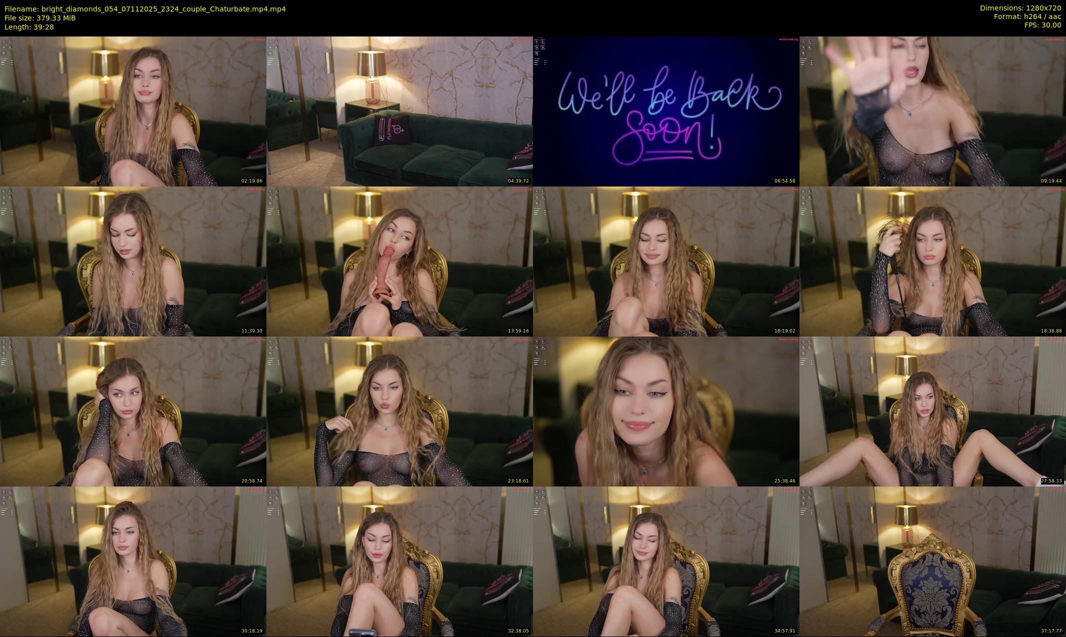bright_diamonds_054 — 40 minute Chaturbate couple cam show recording, 720p, Nov 7, 2025