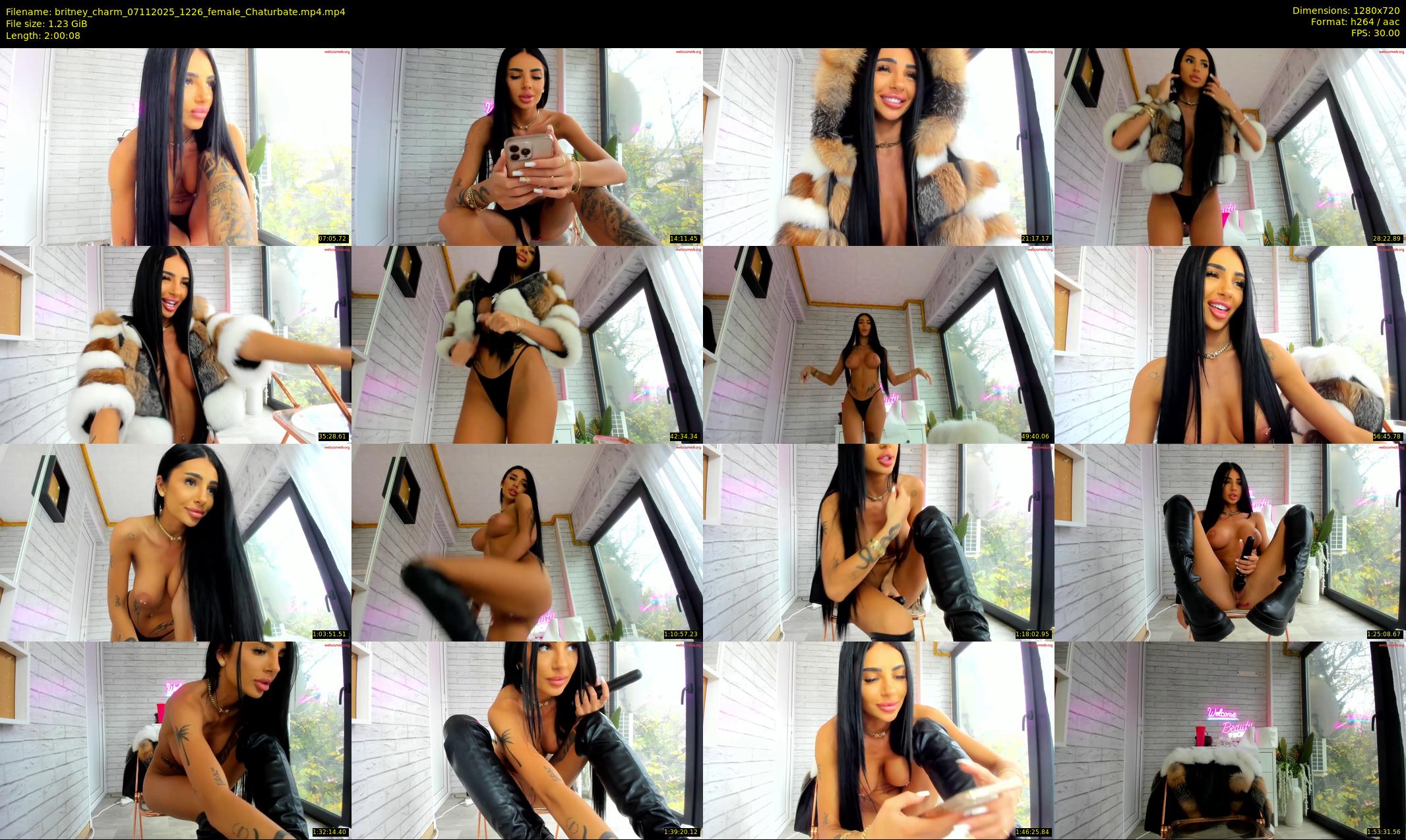 britney_charm — 121 minute Chaturbate female cam show recording, 720p, Nov 7, 2025