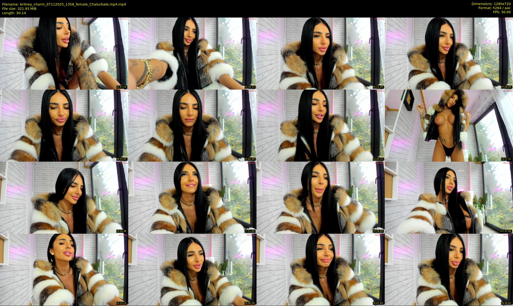britney_charm — 31 minute Chaturbate female cam show recording, 720p, Nov 7, 2025