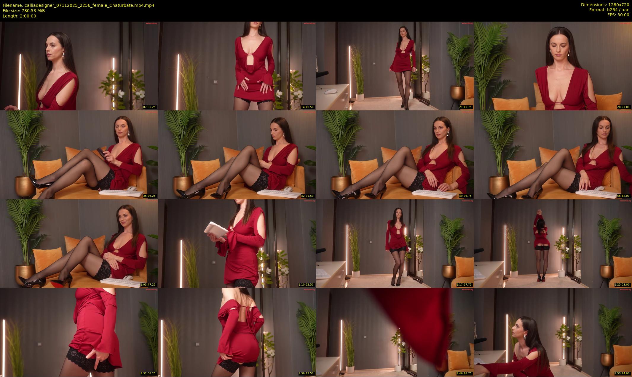 calliadesigner — 120 minute Chaturbate female cam show recording, 720p, Nov 7, 2025