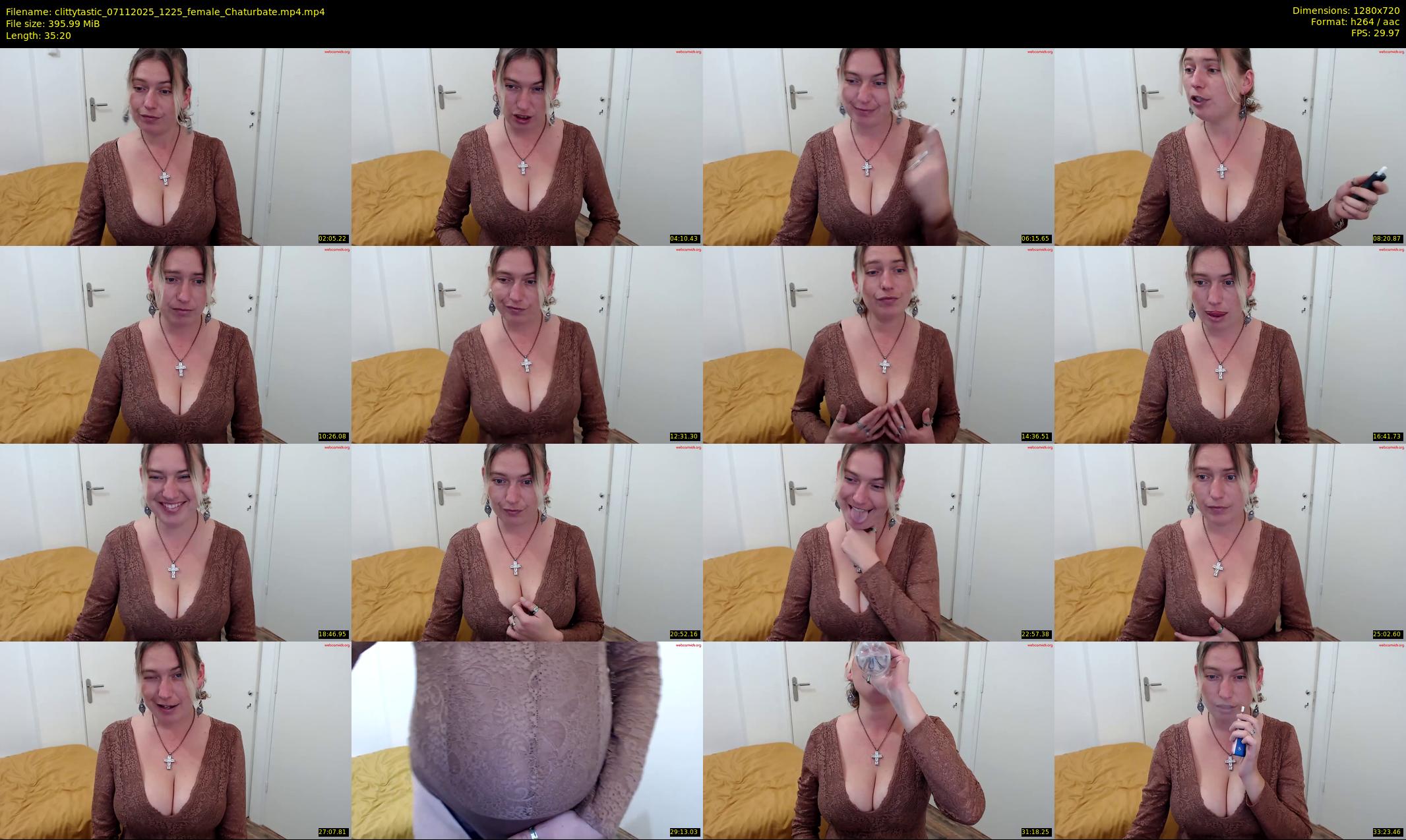 clittytastic — 36 minute Chaturbate female cam show recording, 720p, Nov 7, 2025