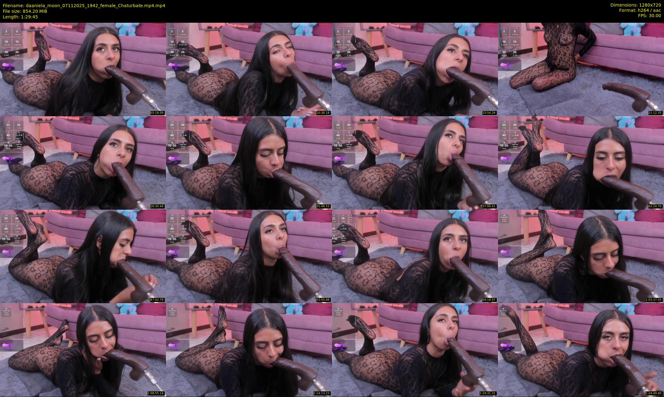 daaniela_moon — 90 minute Chaturbate female cam show recording, 720p, Nov 7, 2025