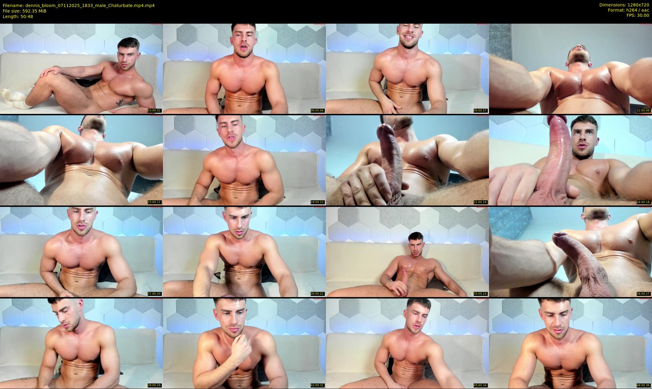 dennis_bloom — 51 minute Chaturbate male cam show recording, 720p, Nov 7, 2025