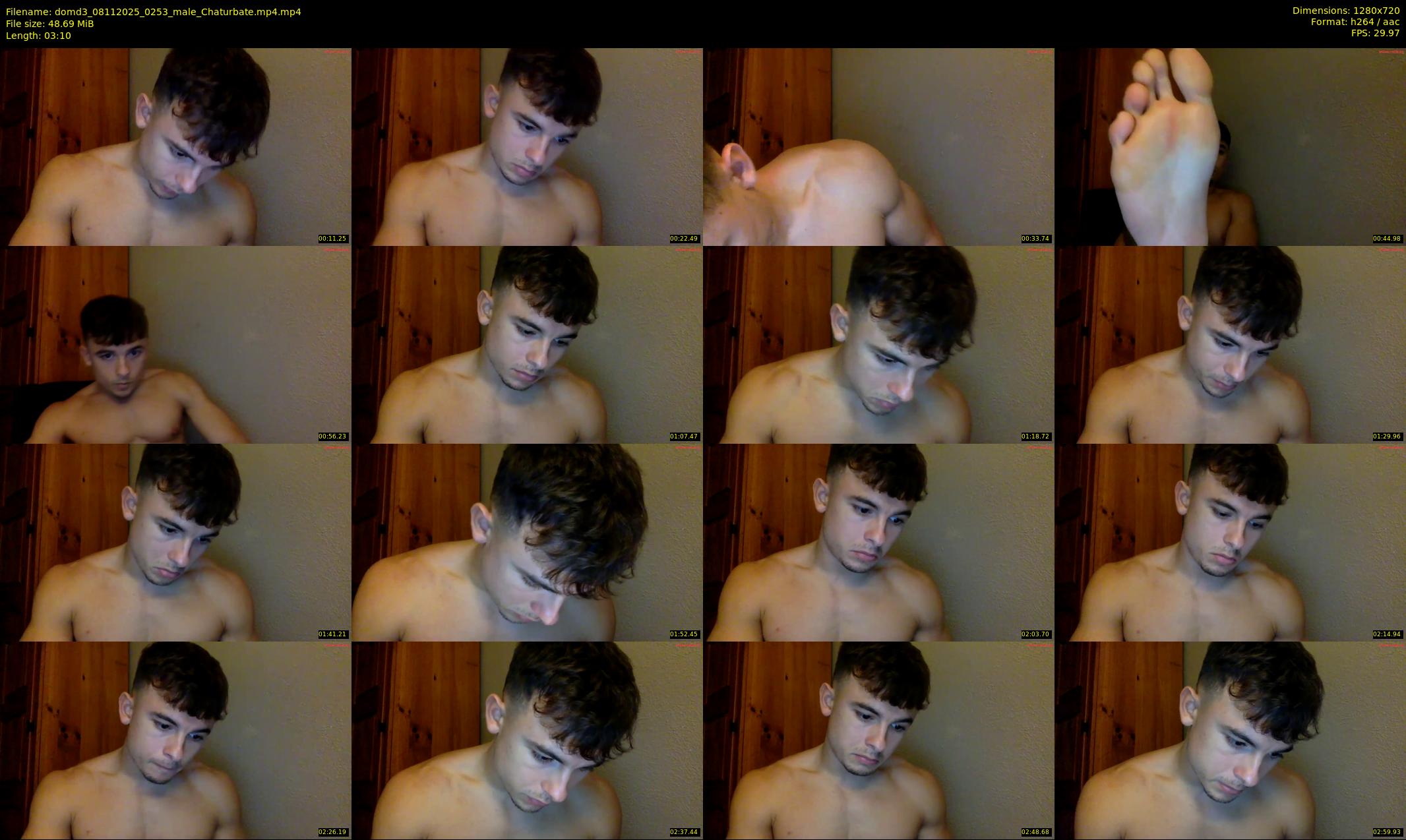 domd3 — 4 minute Chaturbate male cam show recording, 720p, Nov 8, 2025