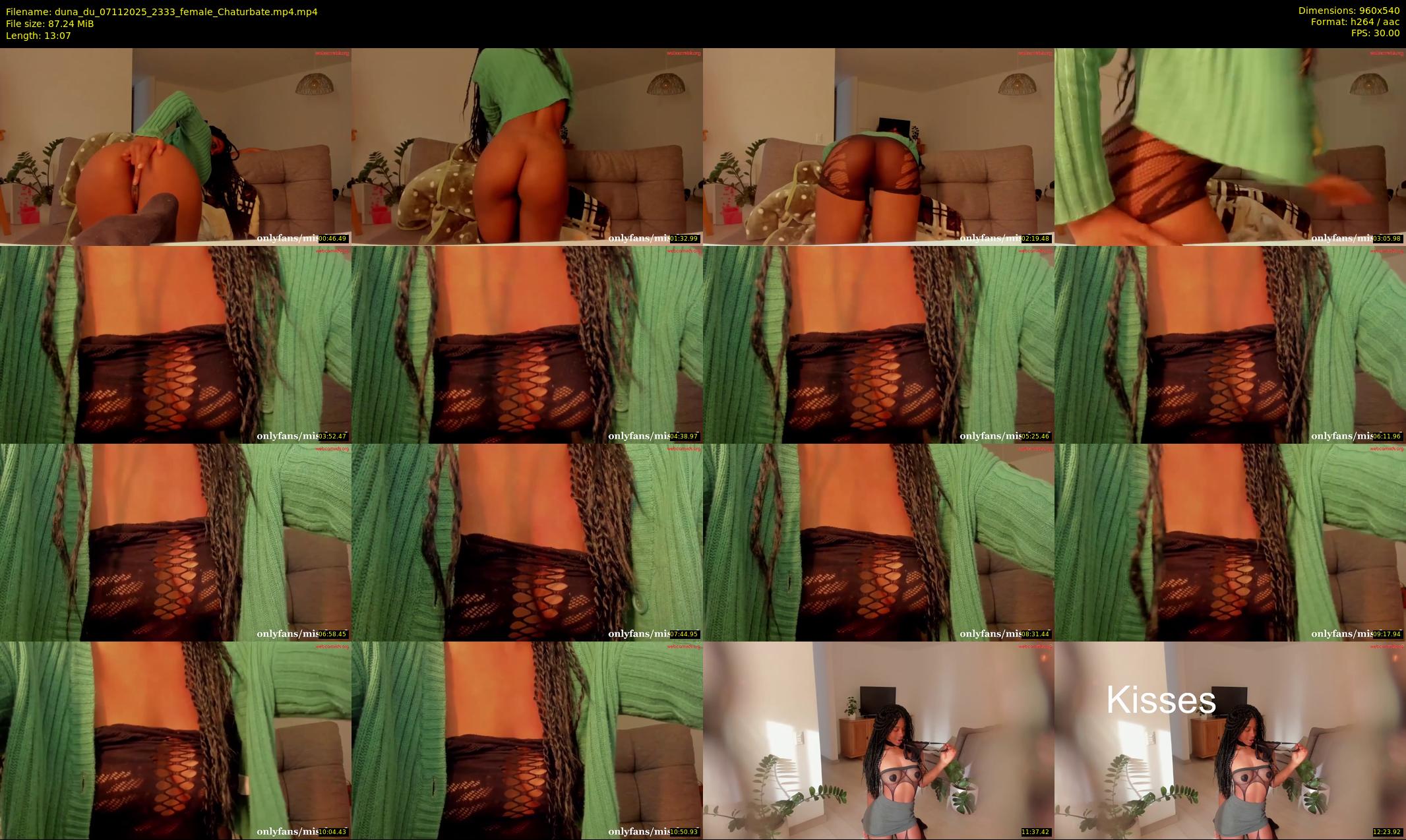 duna_du — 14 minute Chaturbate female cam show recording, 480p, Nov 7, 2025