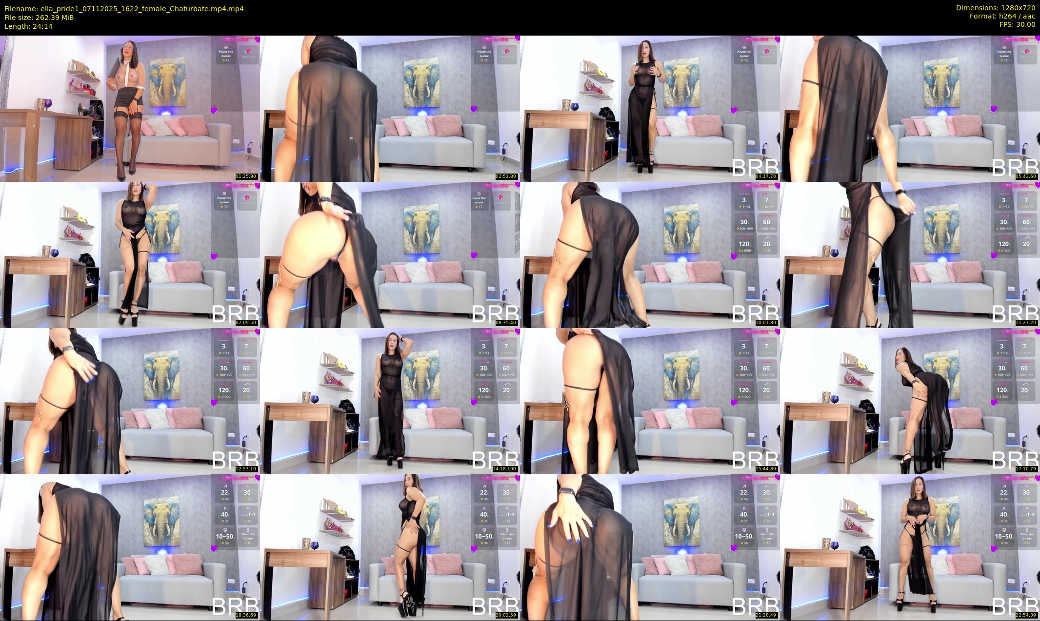 ella_pride1 — 25 minute Chaturbate female cam show recording, 720p, Nov 7, 2025