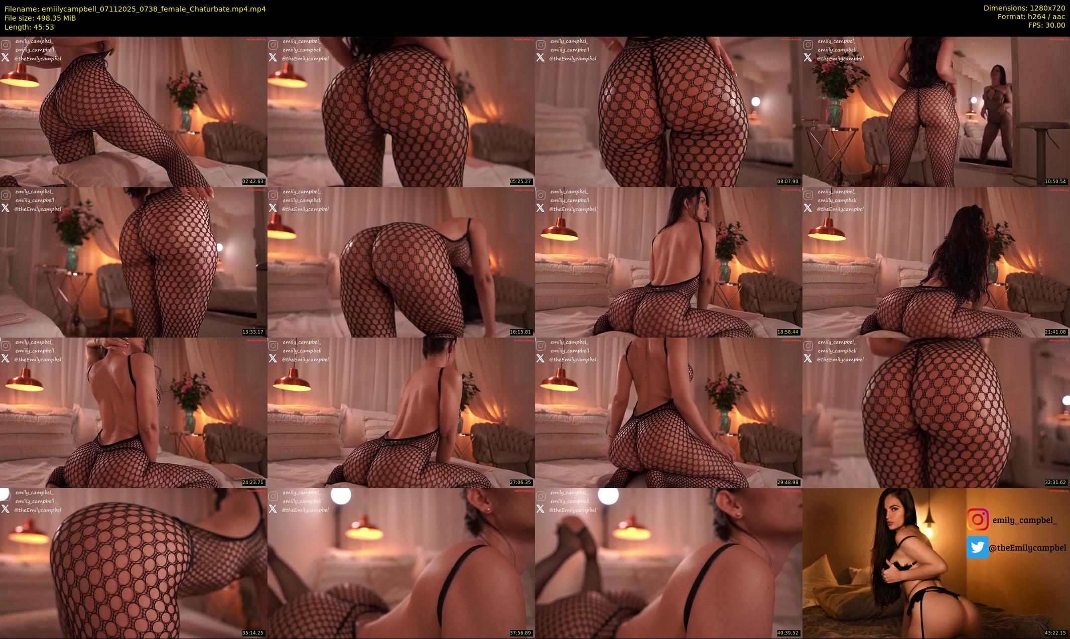 emiilycampbell — 46 minute Chaturbate female cam show recording, 720p, Nov 7, 2025