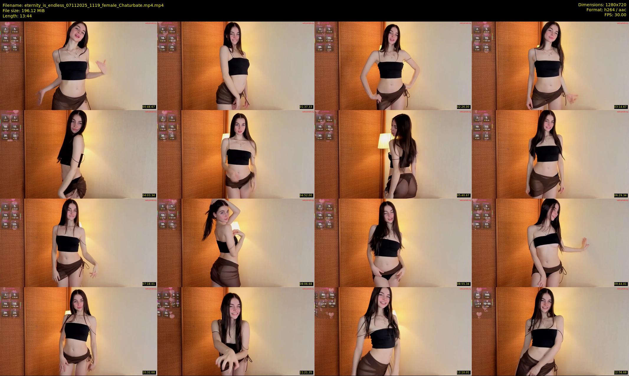 eternity_is_endless — 14 minute Chaturbate female cam show recording, 720p, Nov 7, 2025