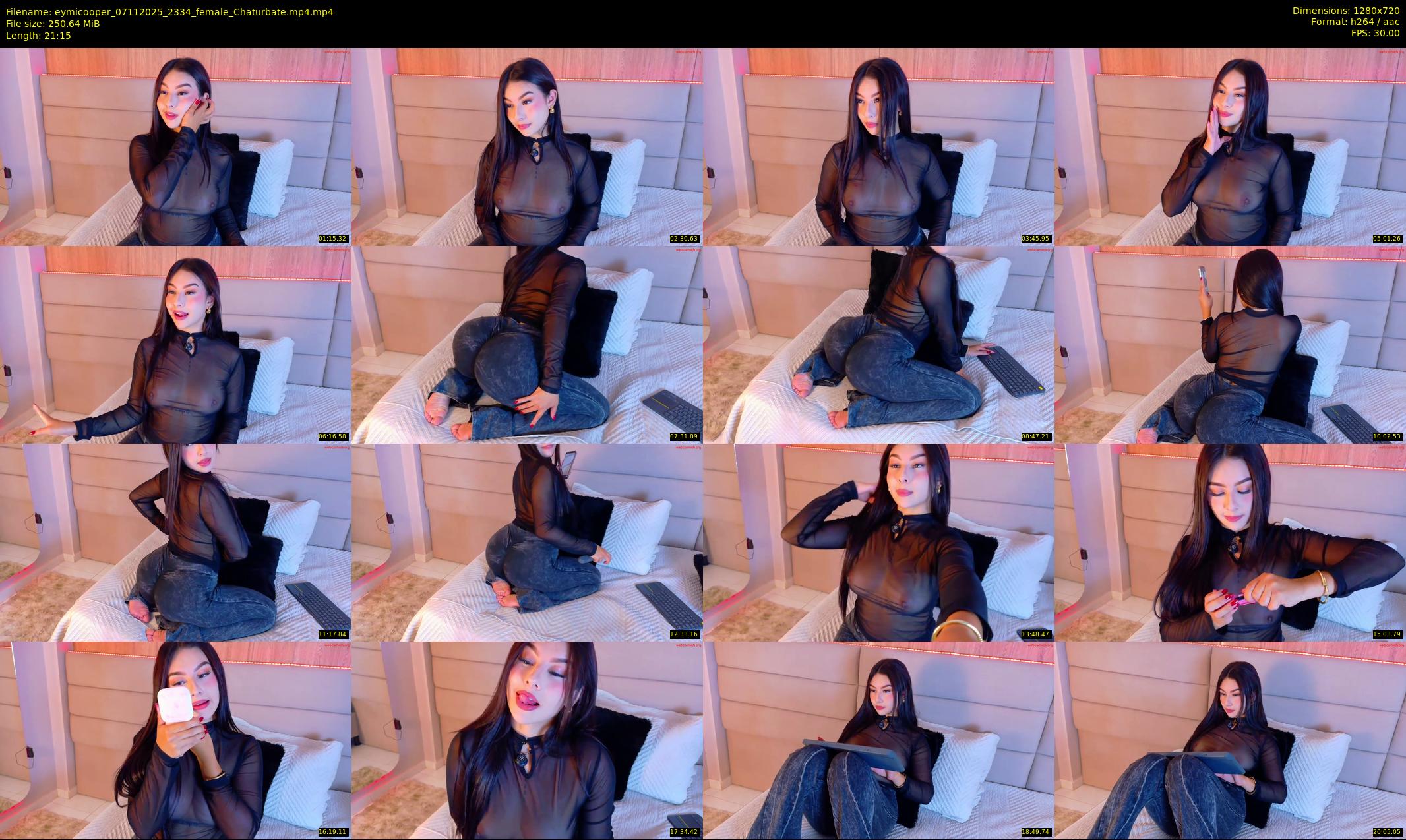 eymicooper — 22 minute Chaturbate female cam show recording, 720p, Nov 7, 2025