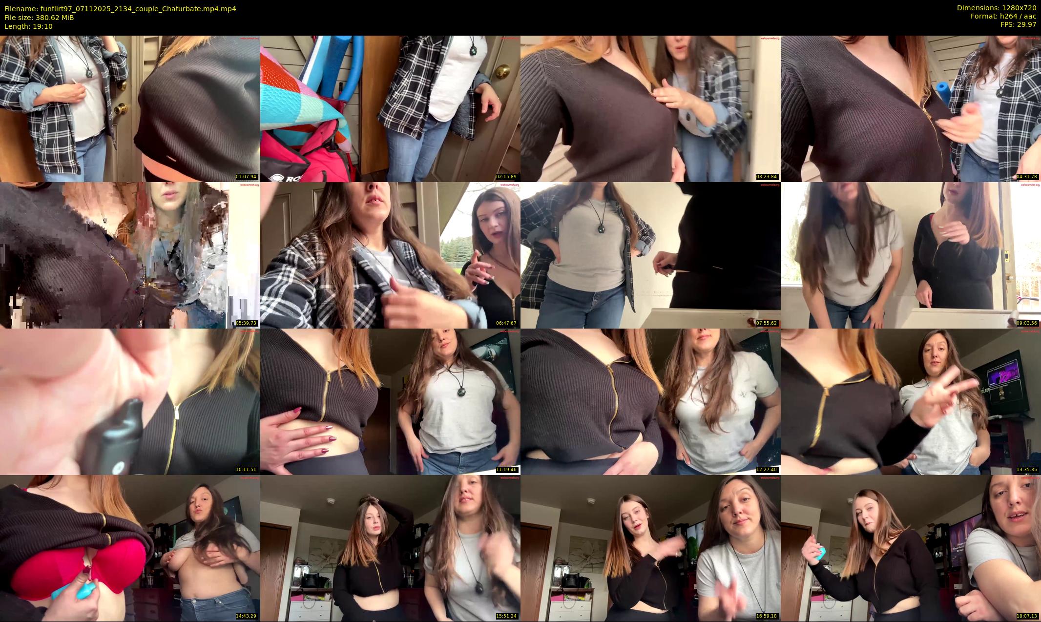 funflirt97 — 20 minute Chaturbate female cam show recording, 720p, Nov 7, 2025
