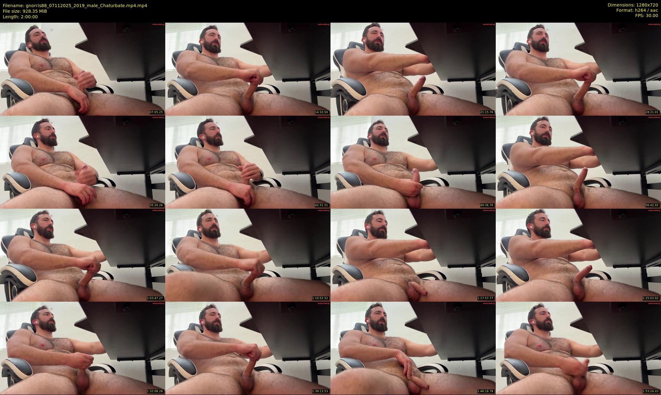gnorris88 — 120 minute Chaturbate male cam show recording, 720p, Nov 7, 2025