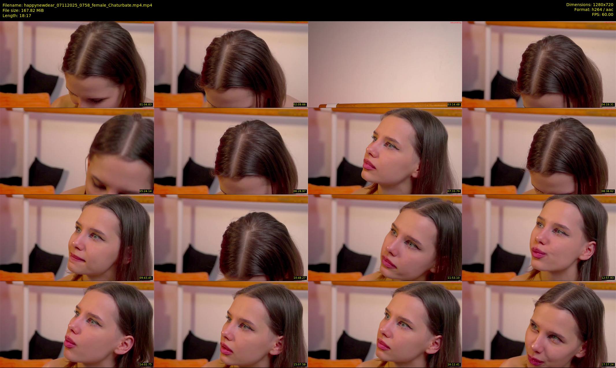 happynewdear — 19 minute Chaturbate female cam show recording, 720p, Nov 7, 2025