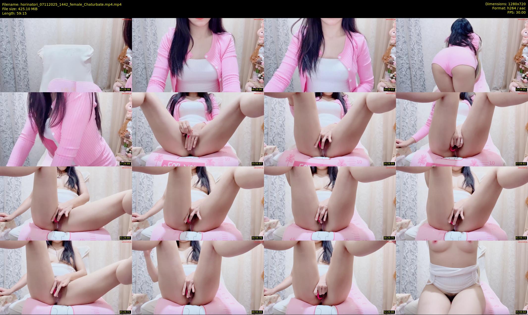 horinatori — 60 minute Chaturbate female cam show recording, 720p, Nov 7, 2025