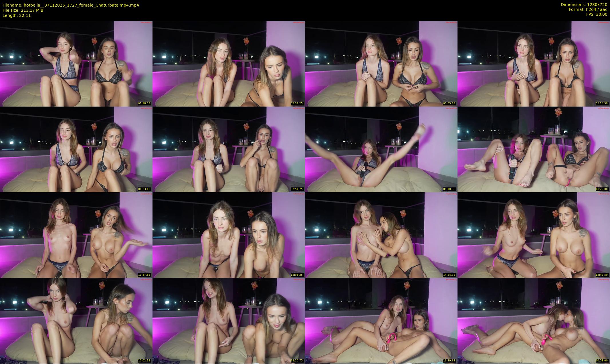 hotbella_ — 23 minute Chaturbate female cam show recording, 720p, Nov 7, 2025