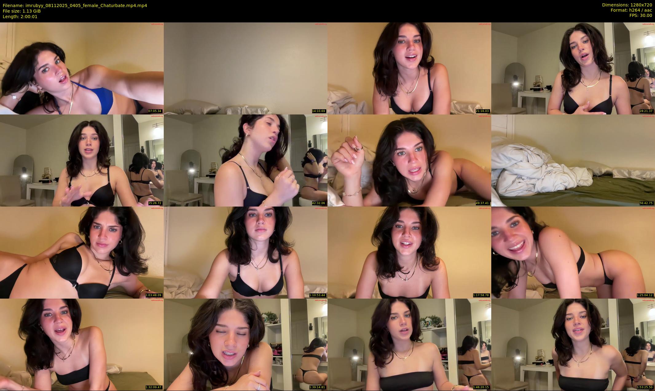 imrubyy — 121 minute Chaturbate female cam show recording, 720p, Nov 8, 2025