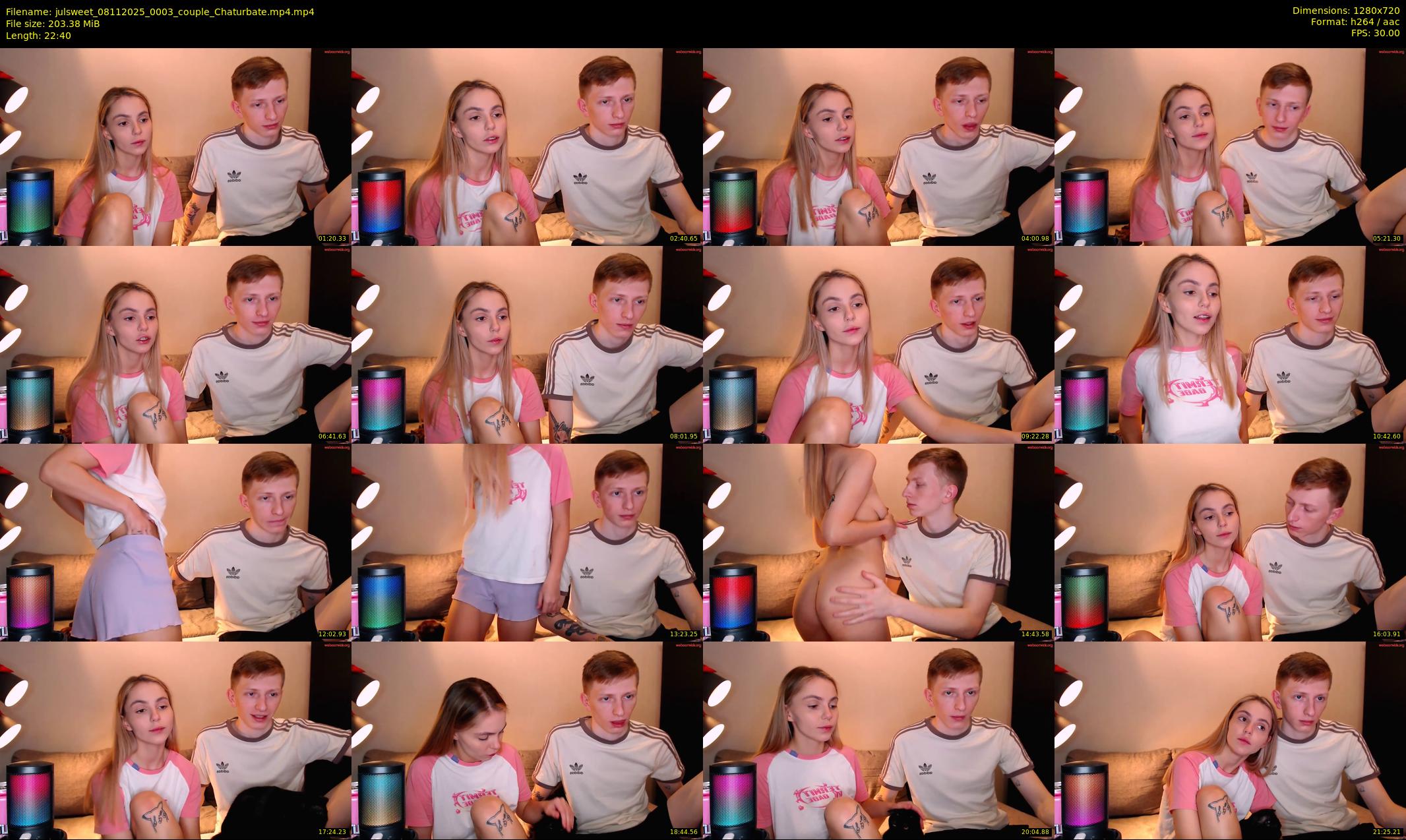 julsweet — 23 minute Chaturbate male cam show recording, 720p, Nov 8, 2025