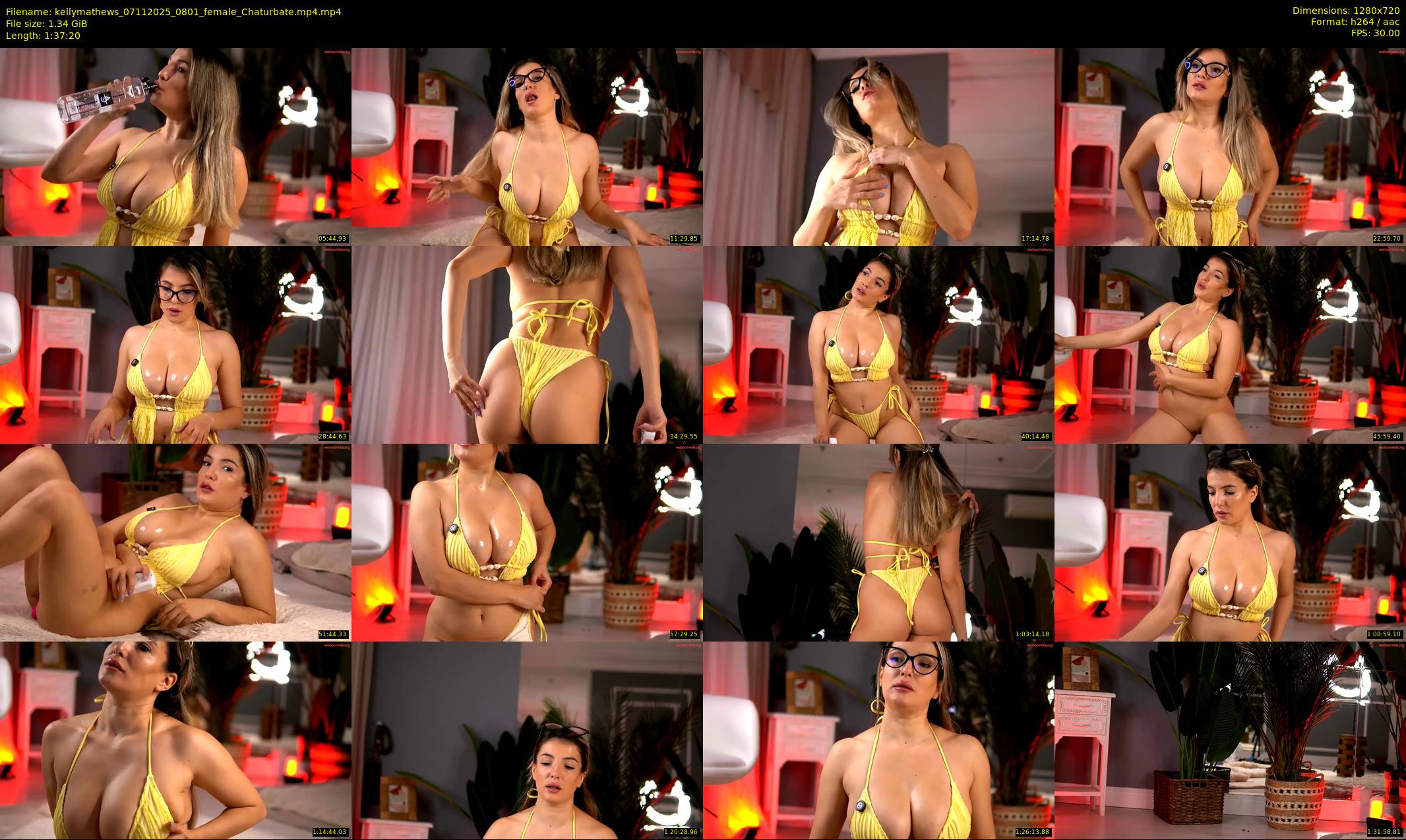kellymathews — 98 minute Chaturbate female cam show recording, 720p, Nov 7, 2025