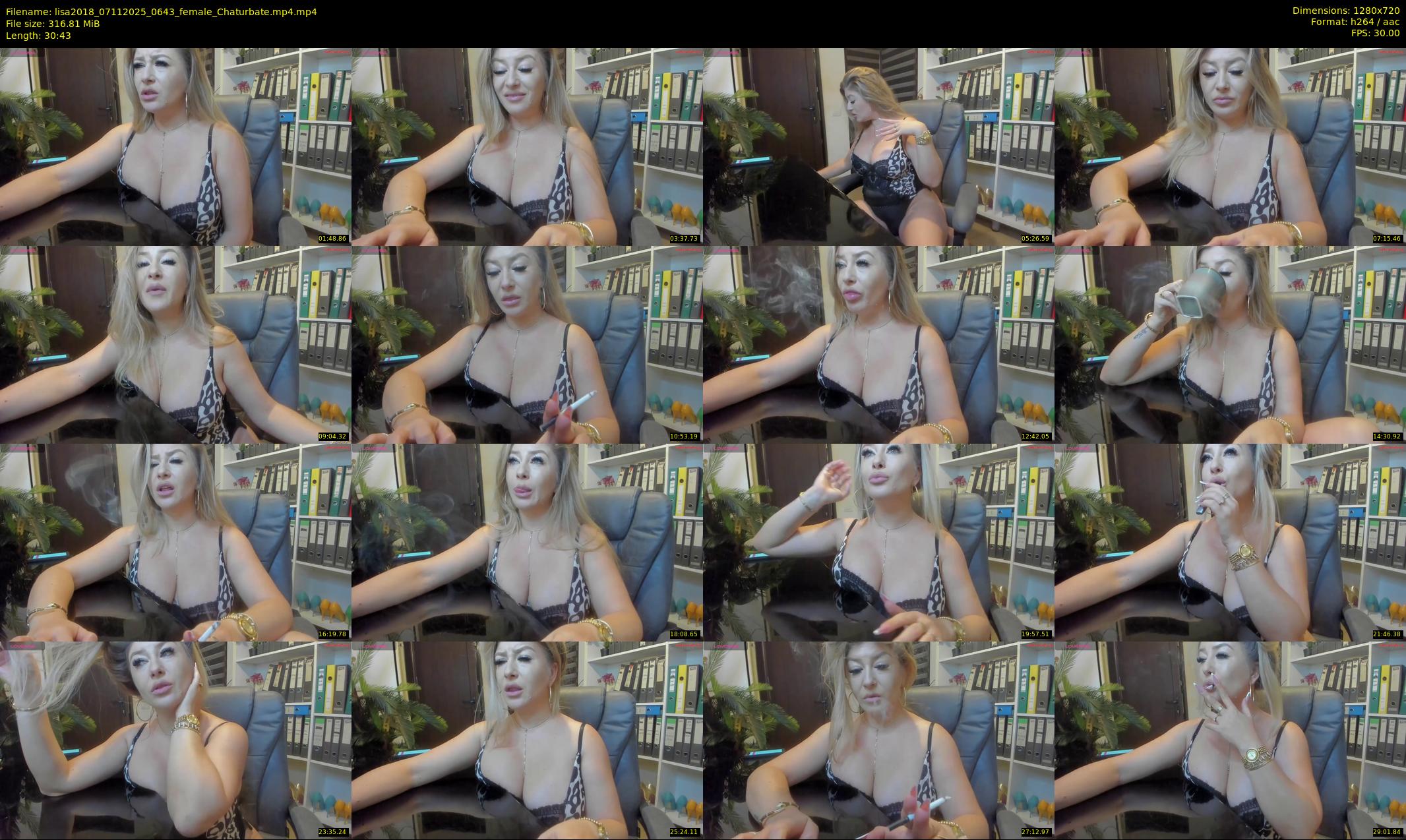 lisa2018 — 31 minute Chaturbate female cam show recording, 720p, Nov 7, 2025